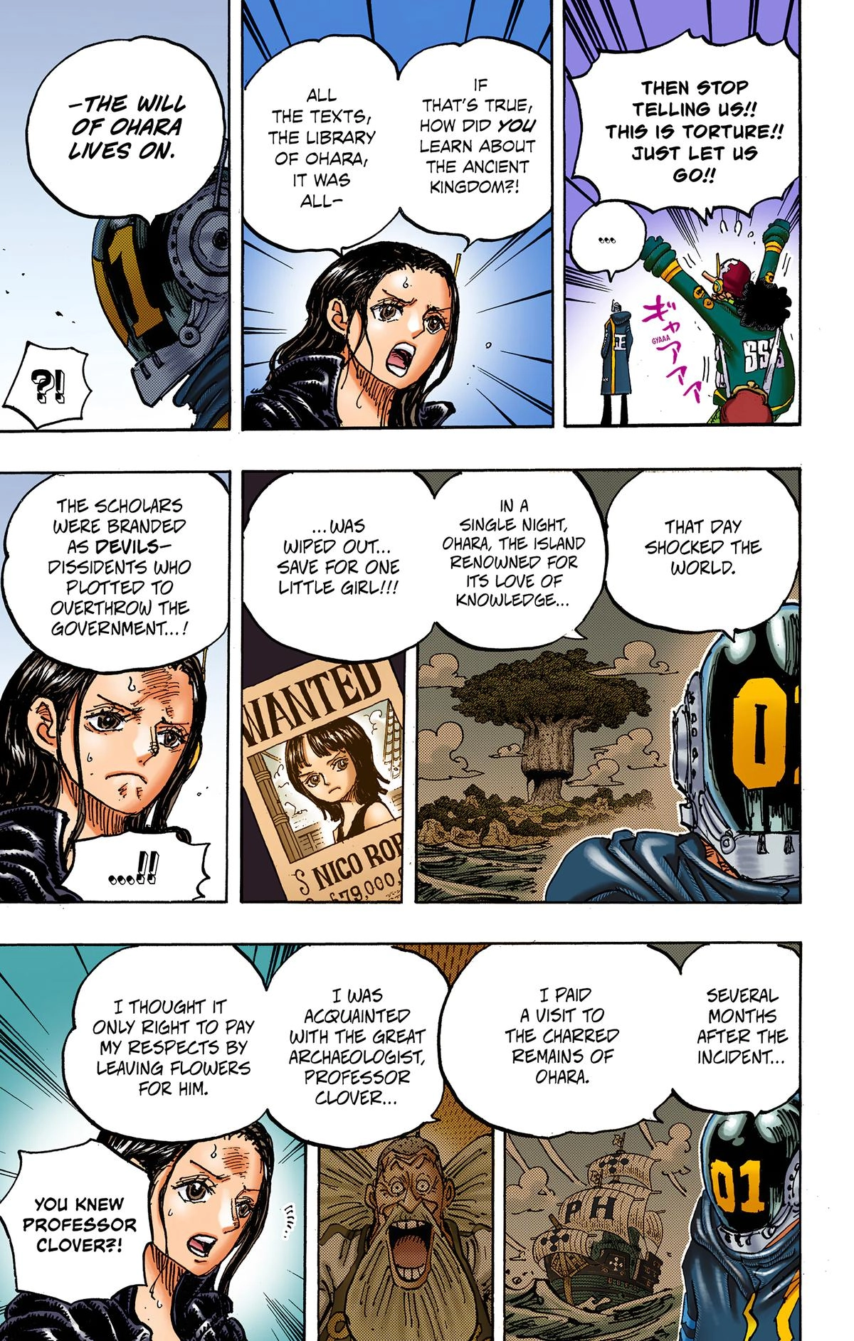 One Piece (Official Colored) Chapter 1066 page 11 - 