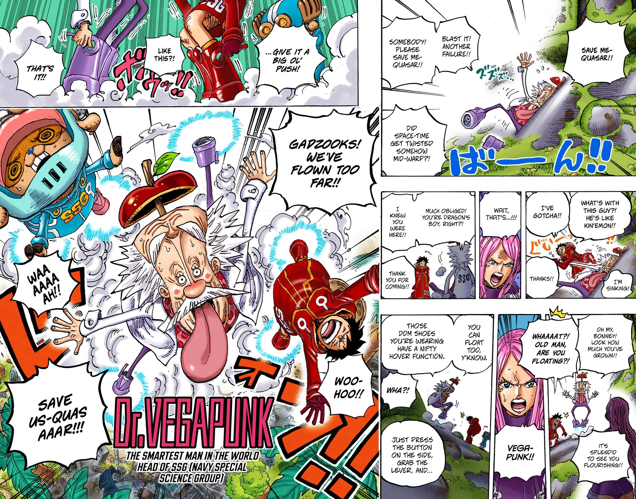 One Piece (Official Colored) Chapter 1066 page 21 - 