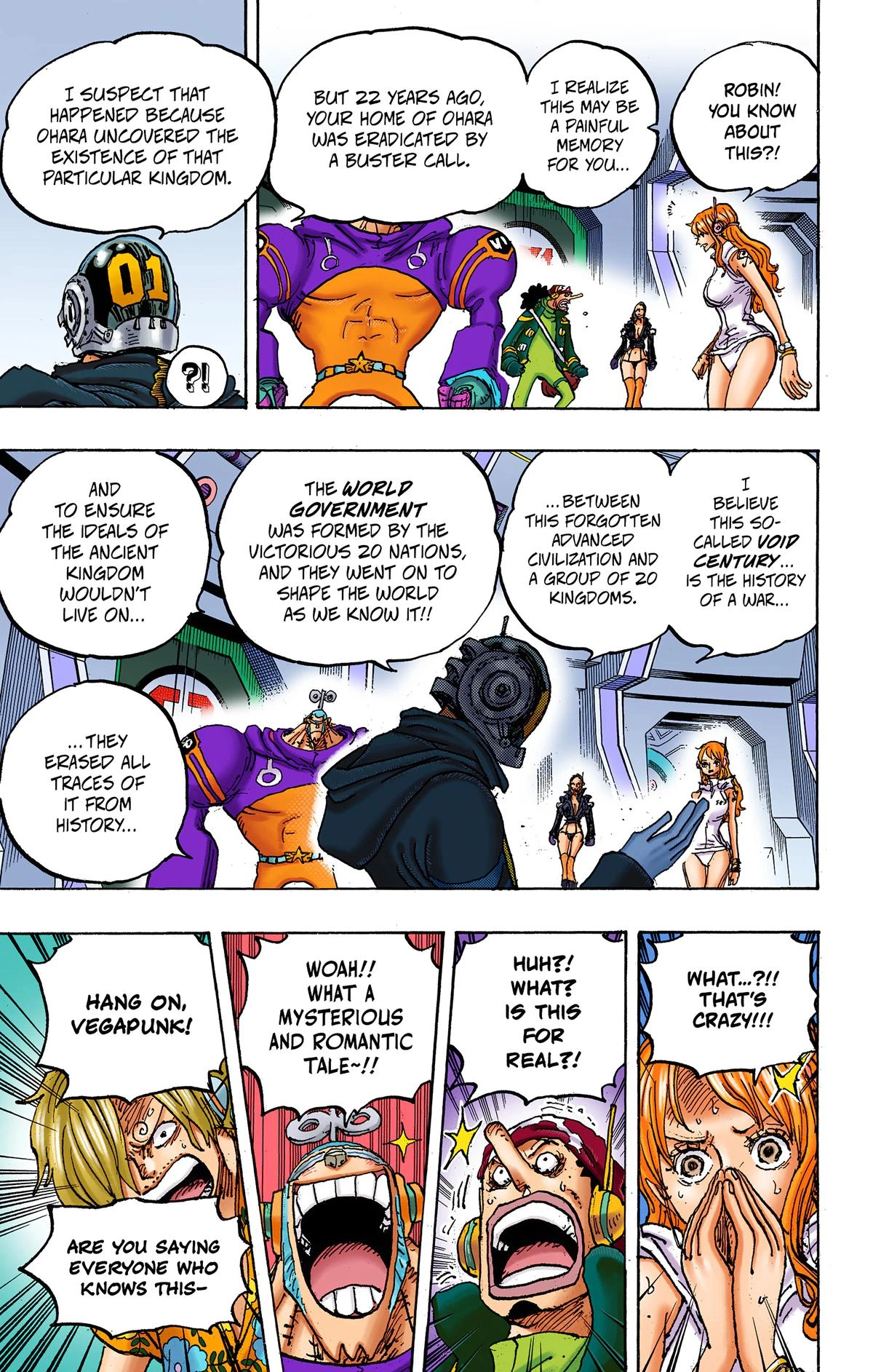 One Piece (Official Colored) Chapter 1066 page 9 - 