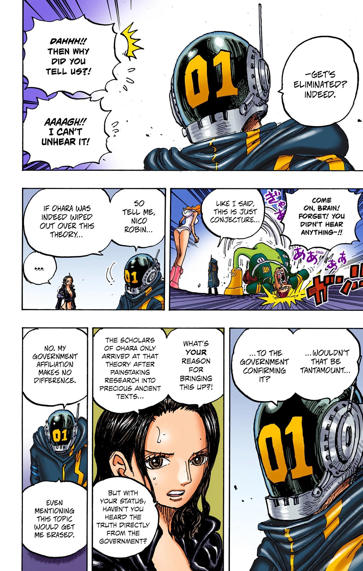 One Piece (Official Colored) Chapter 1066 page 10 - 