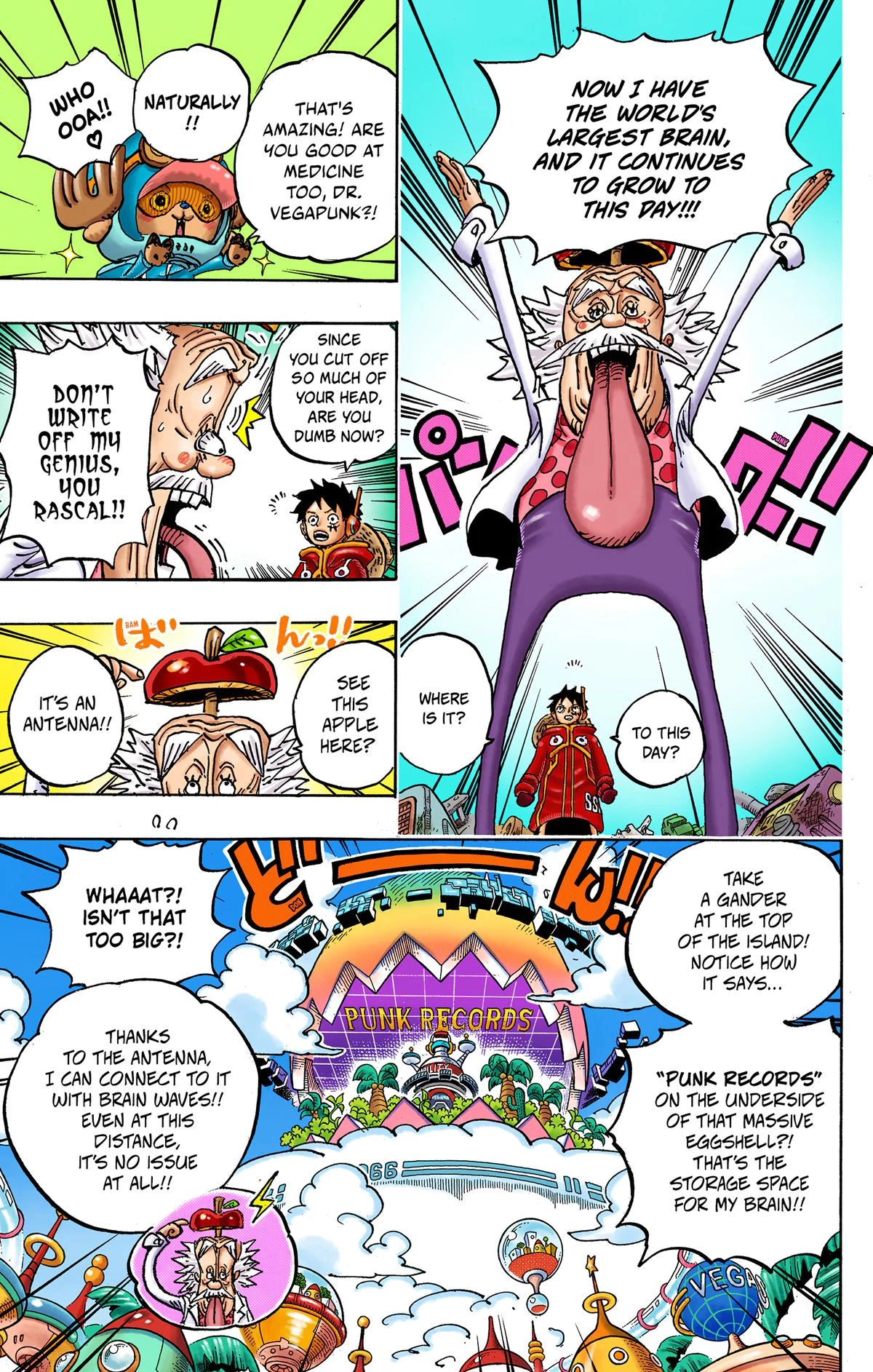One Piece (Official Colored) Chapter 1067 page 3 - 