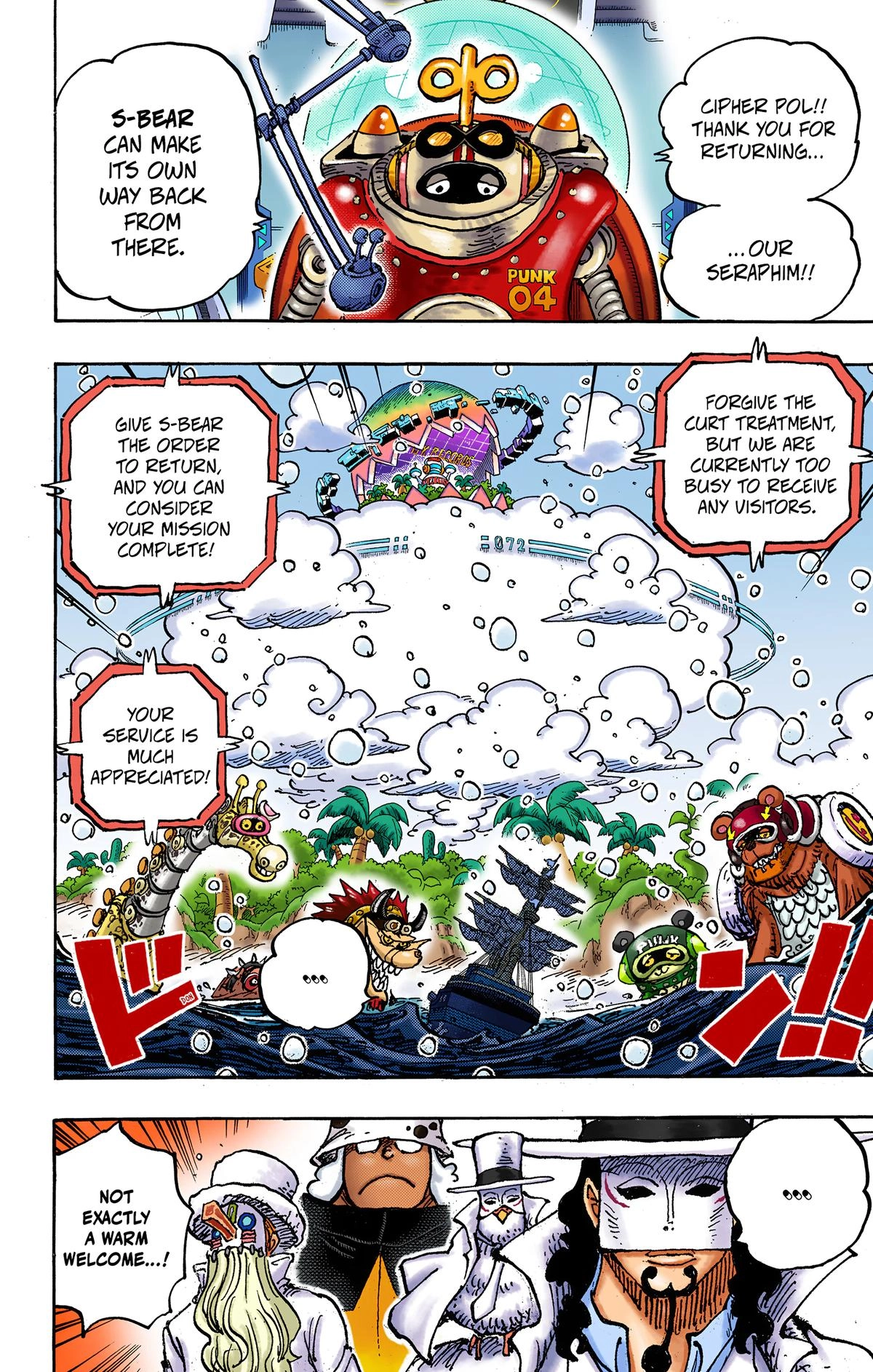 One Piece (Official Colored) Chapter 1068 page 2 - 