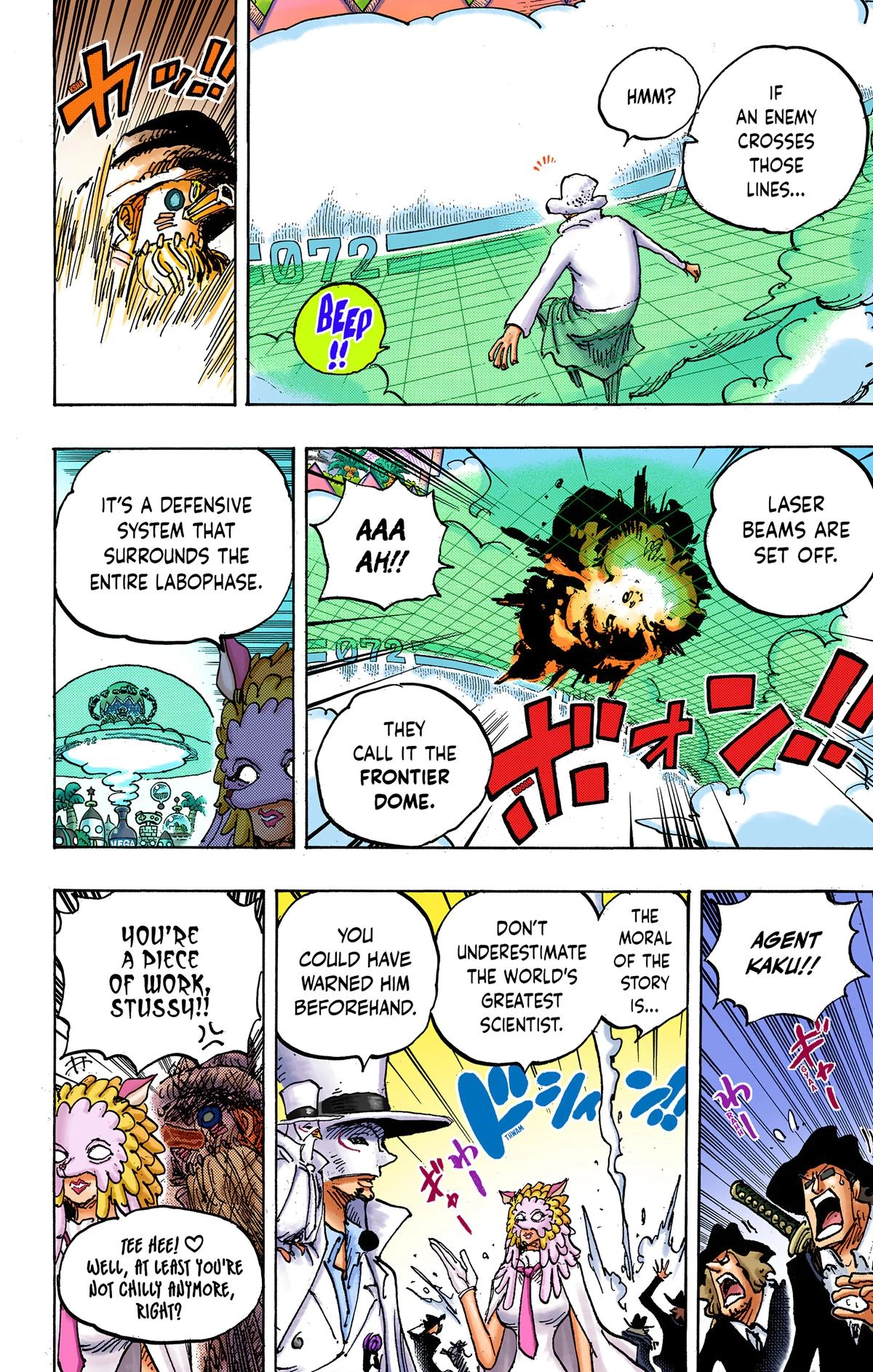 One Piece (Official Colored) Chapter 1068 page 14 - 