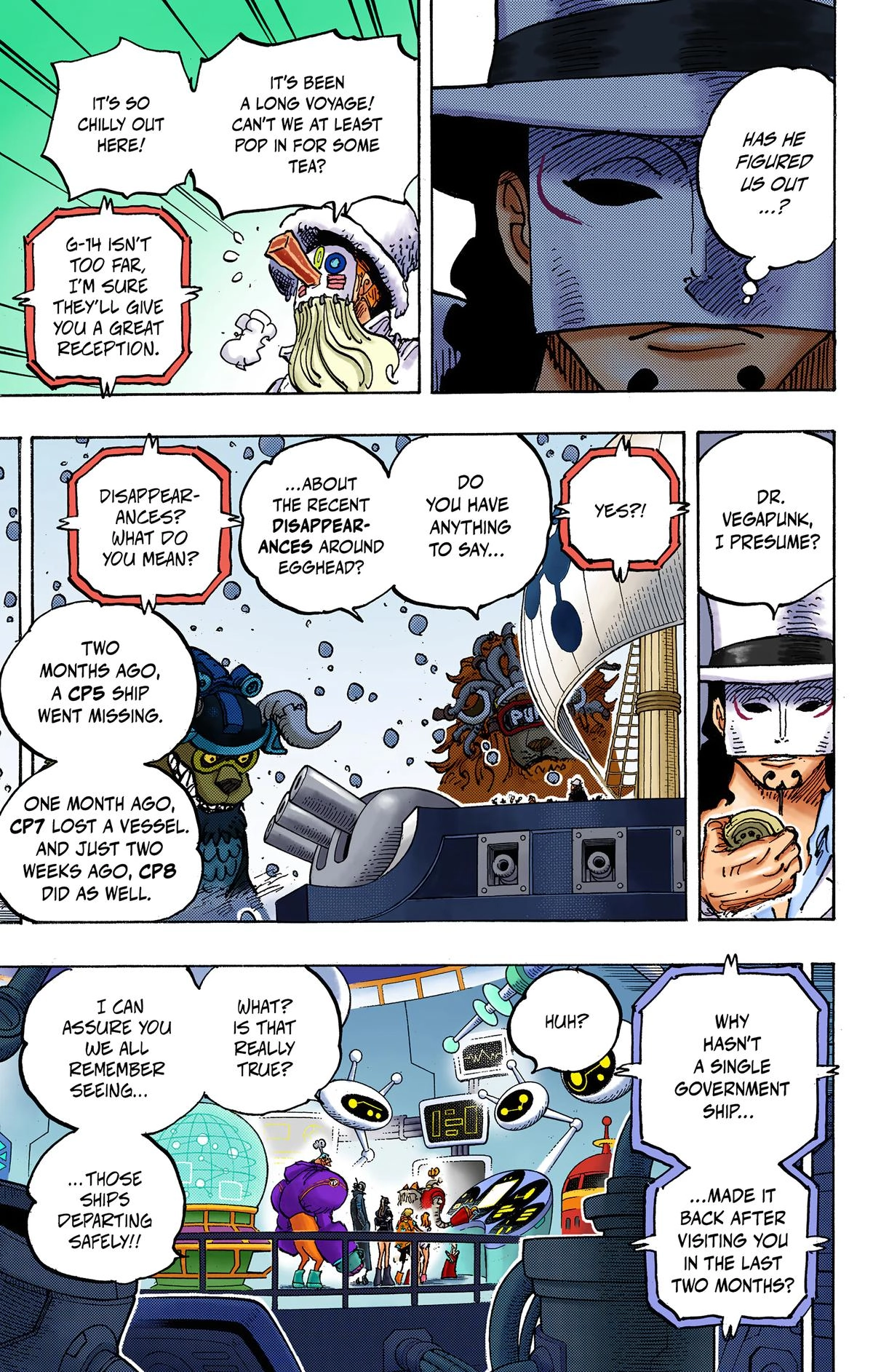 One Piece (Official Colored) Chapter 1068 page 3 - 