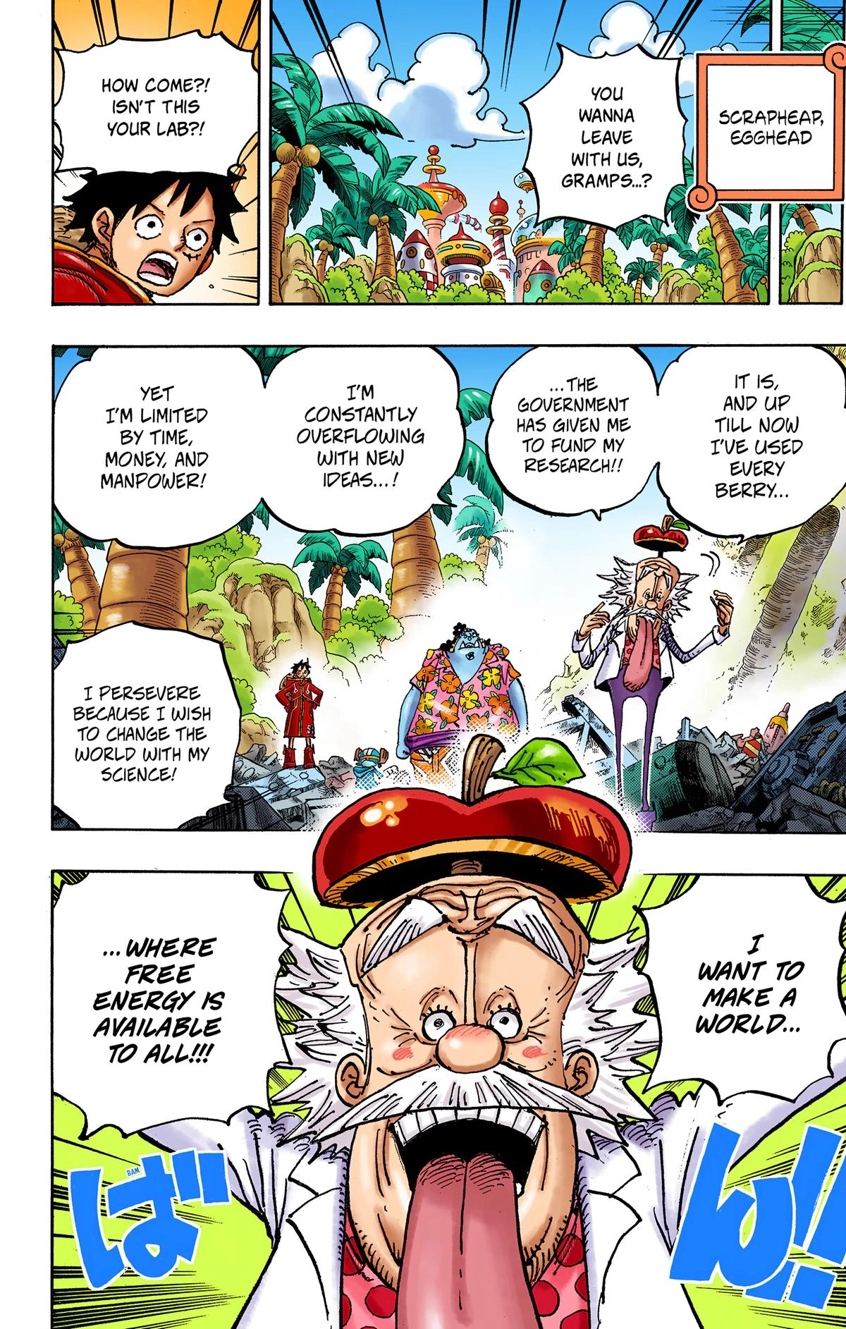 One Piece (Official Colored) Chapter 1068 page 6 - 