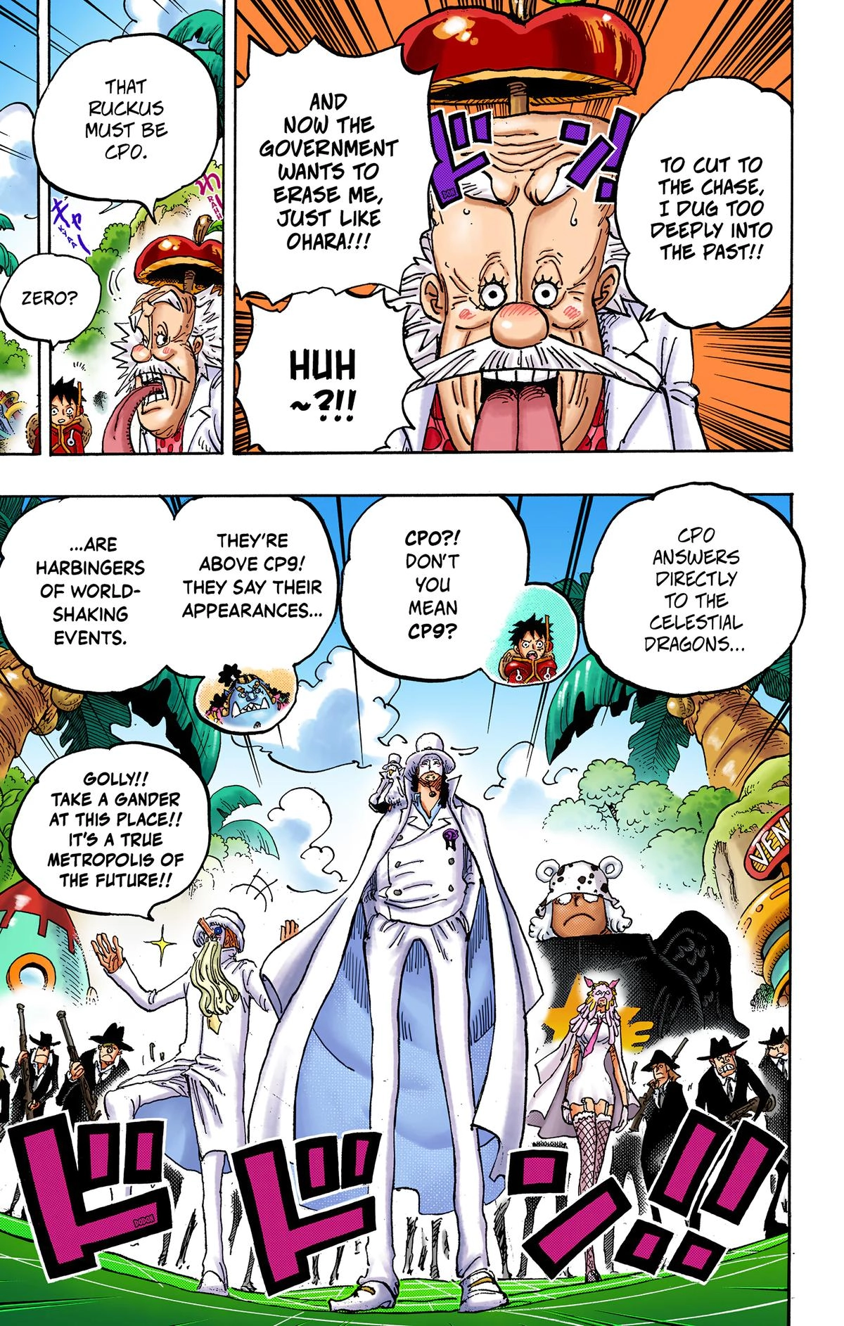One Piece (Official Colored) Chapter 1068 page 9 - 