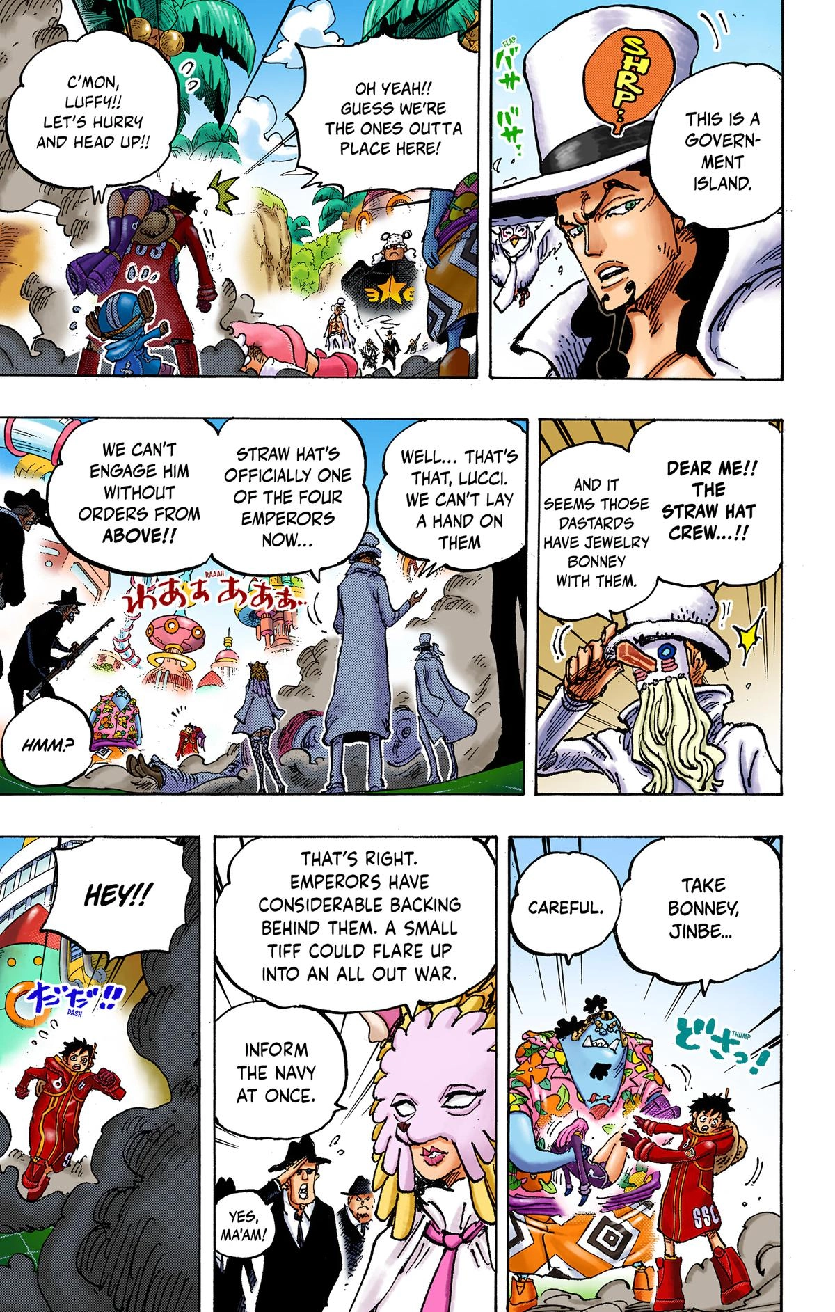 One Piece (Official Colored) Chapter 1069 page 3 - 