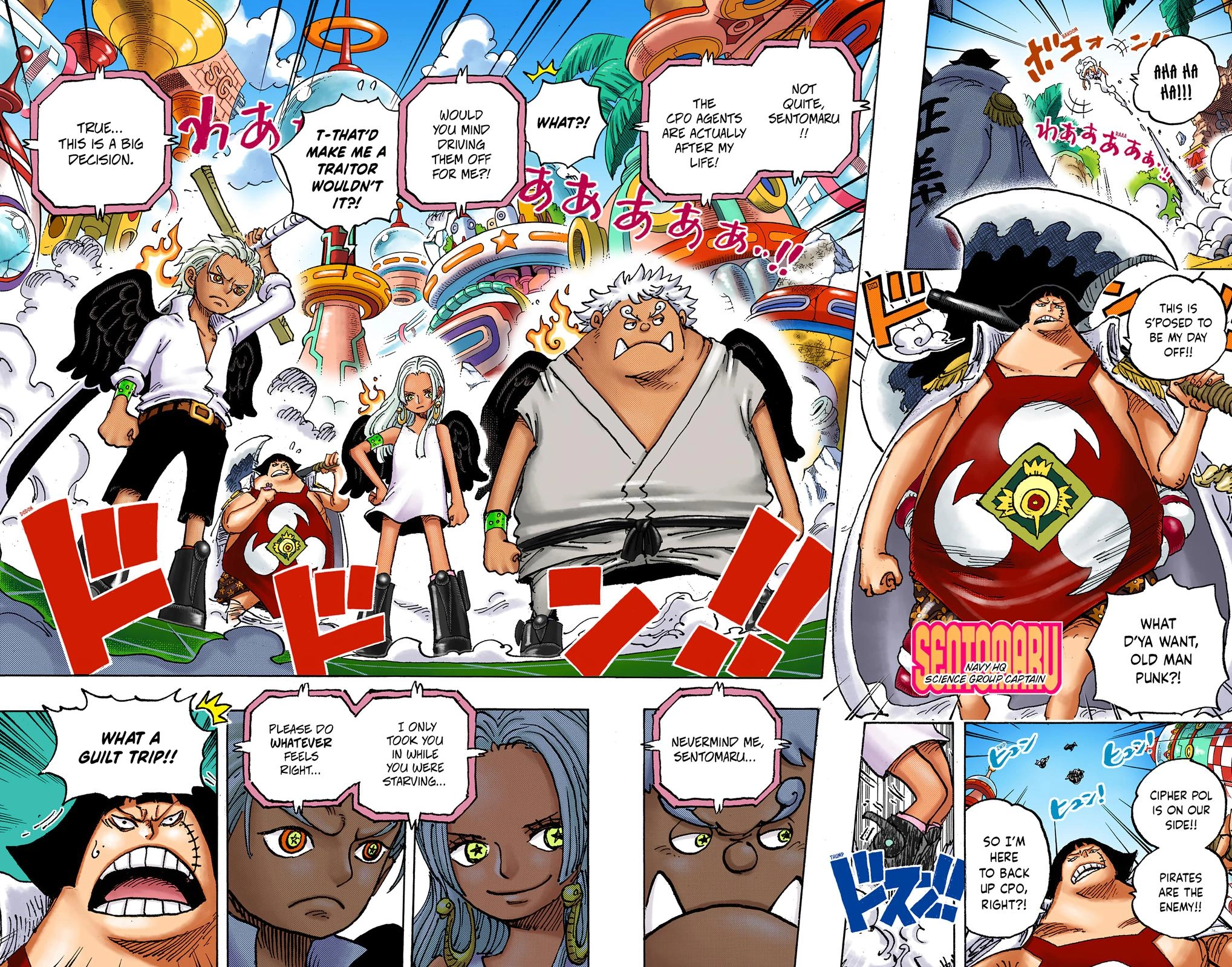 One Piece (Official Colored) Chapter 1069 page 10 - 
