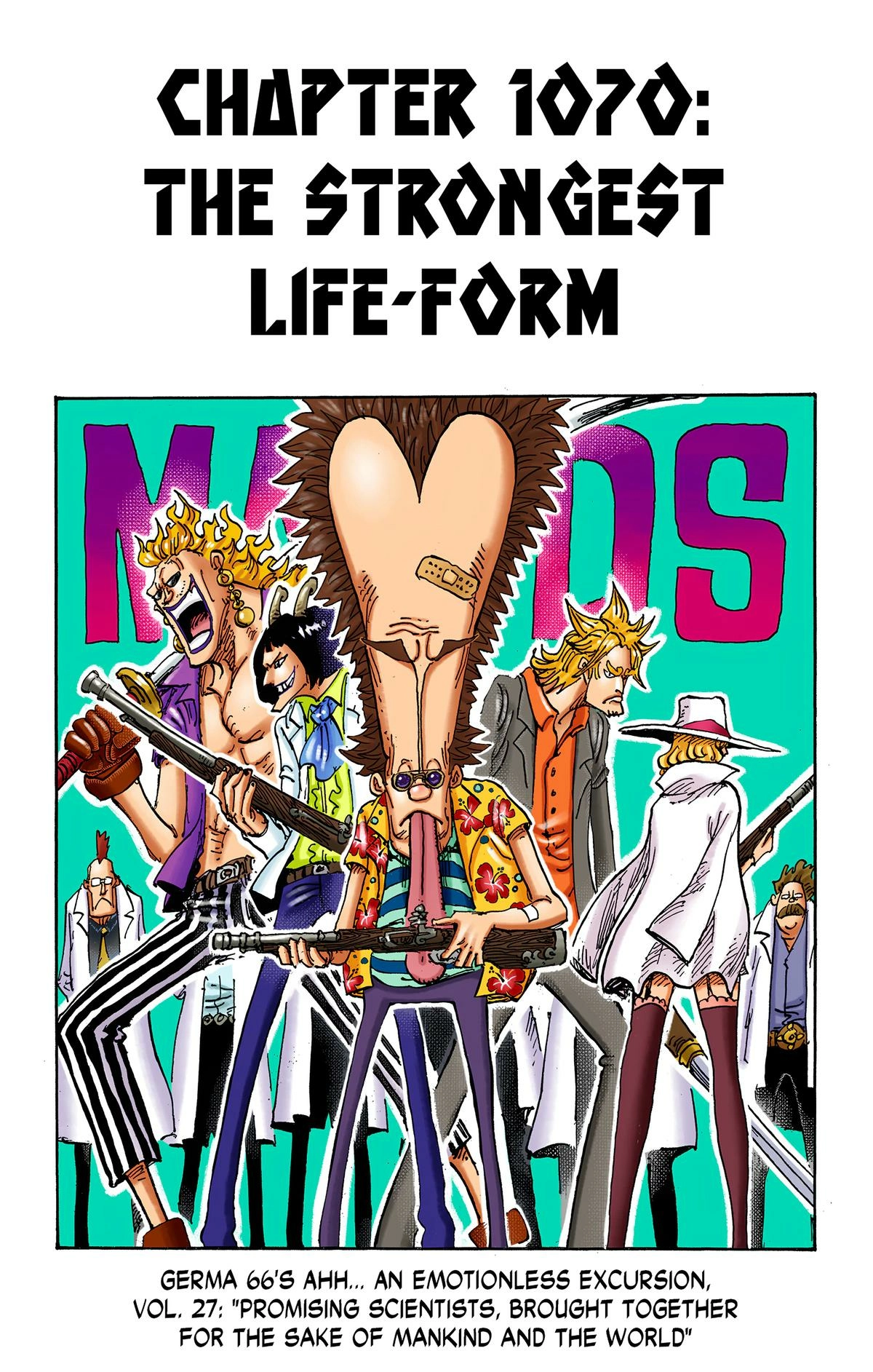 One Piece (Official Colored) Chapter 1070 page 1 - 