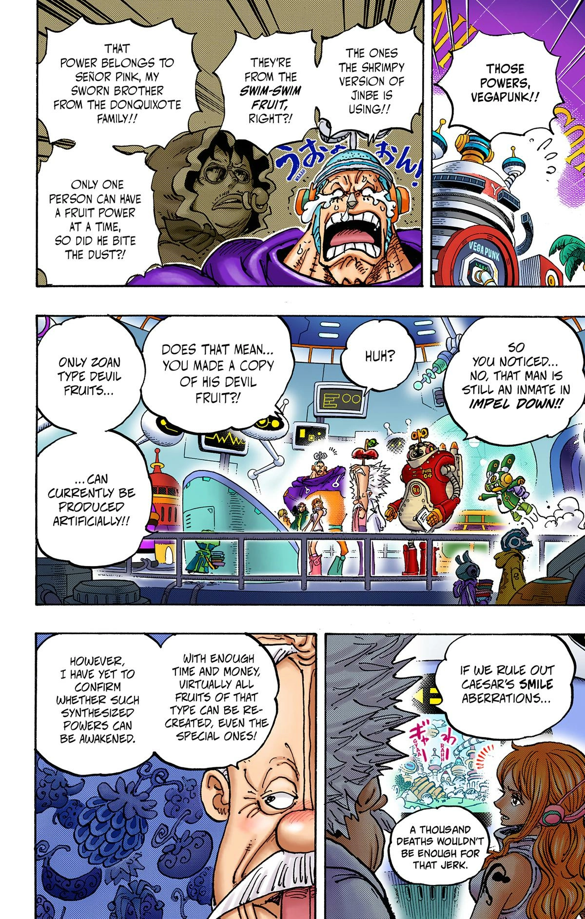 One Piece (Official Colored) Chapter 1070 page 6 - 