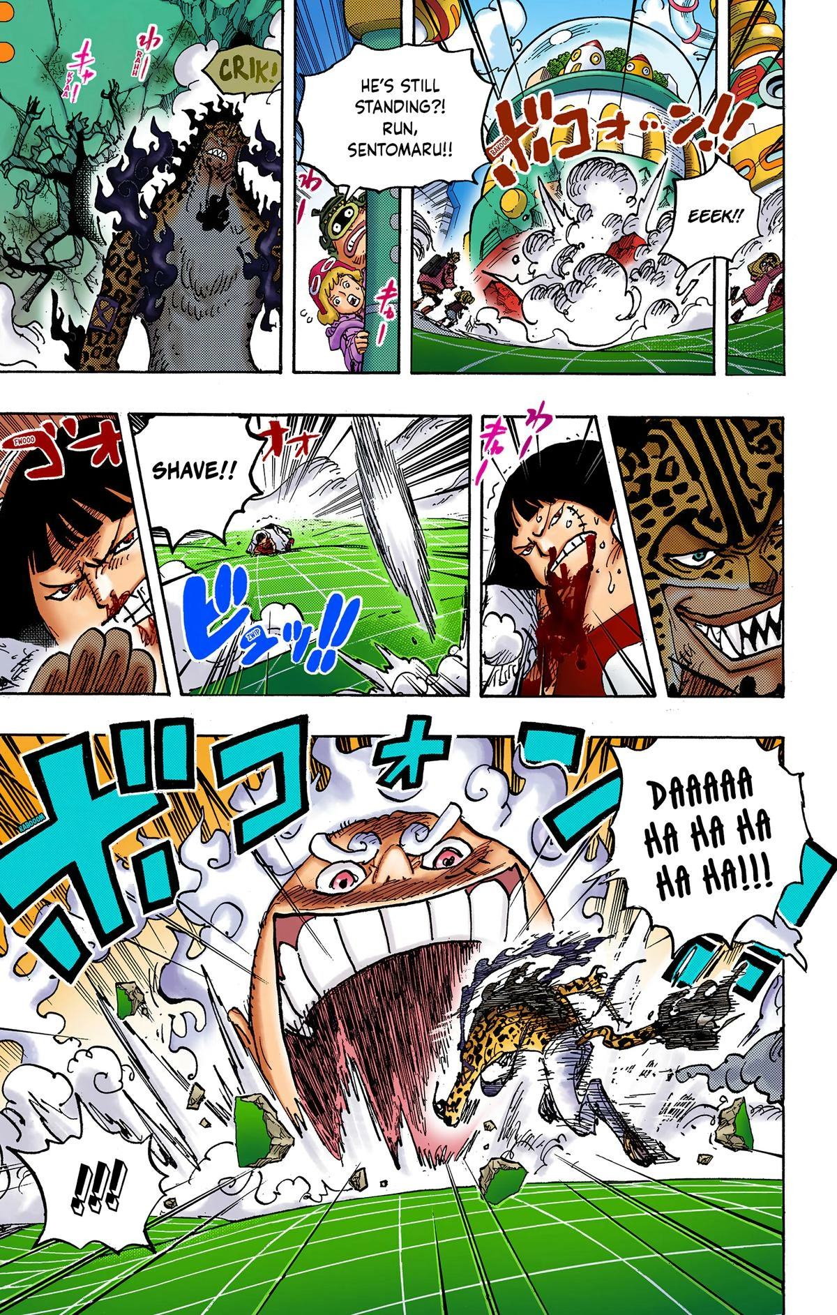 One Piece (Official Colored) Chapter 1070 page 9 - 