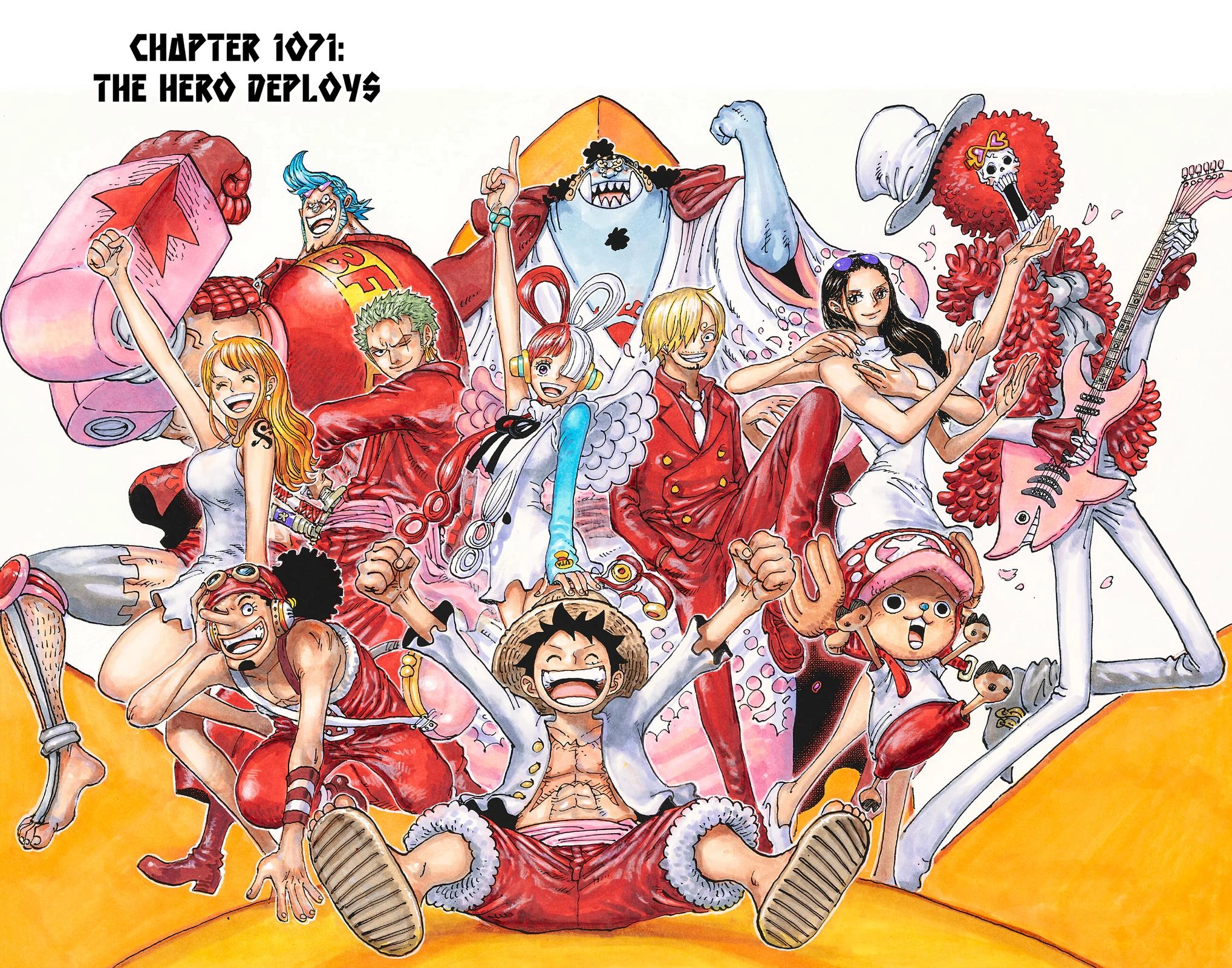 One Piece (Official Colored) Chapter 1071 page 1 - 