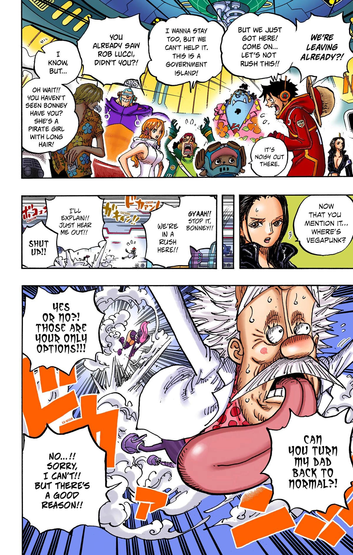 One Piece (Official Colored) Chapter 1071 page 13 - 