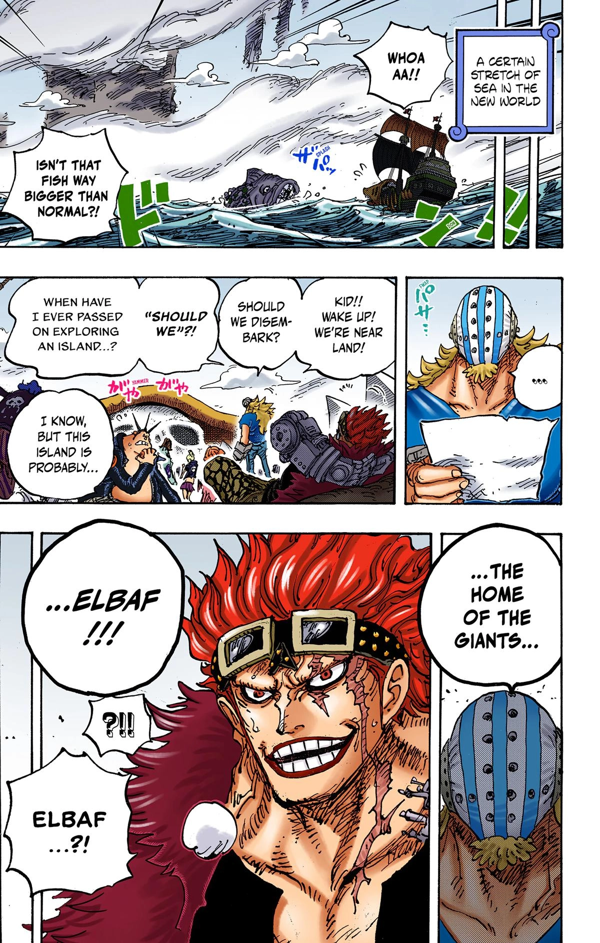One Piece (Official Colored) Chapter 1071 page 14 - 