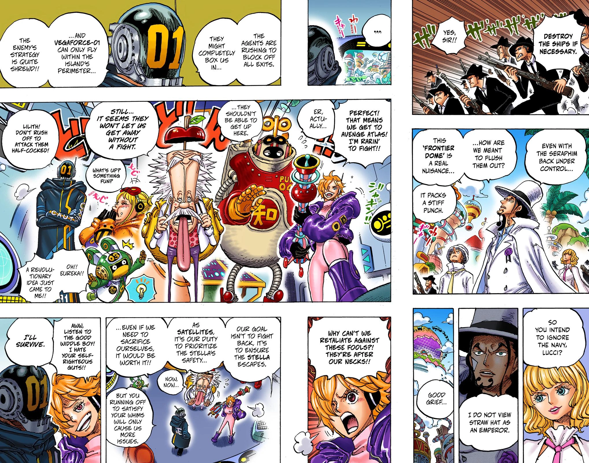 One Piece (Official Colored) Chapter 1071 page 6 - 