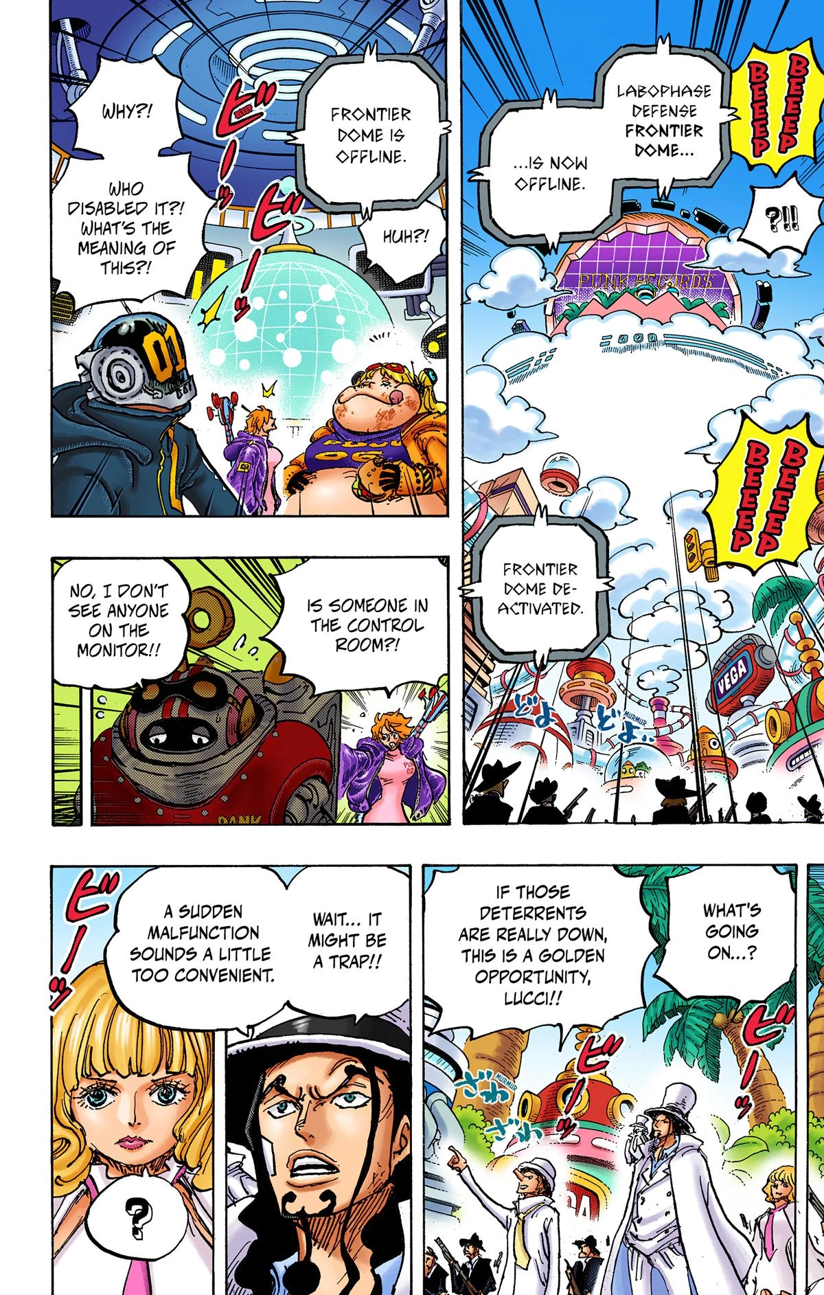 One Piece (Official Colored) Chapter 1071 page 9 - 