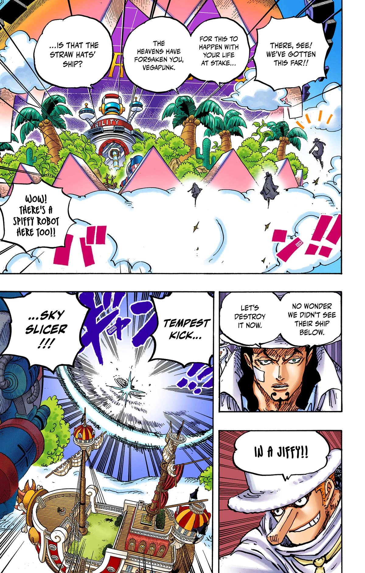 One Piece (Official Colored) Chapter 1071 page 10 - 