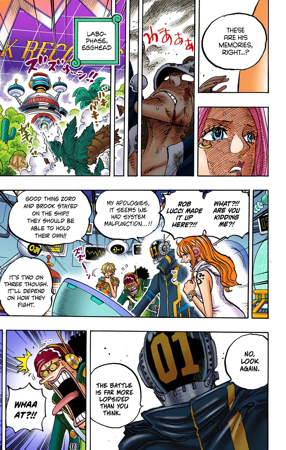 One Piece (Official Colored) Chapter 1072 page 11 - 