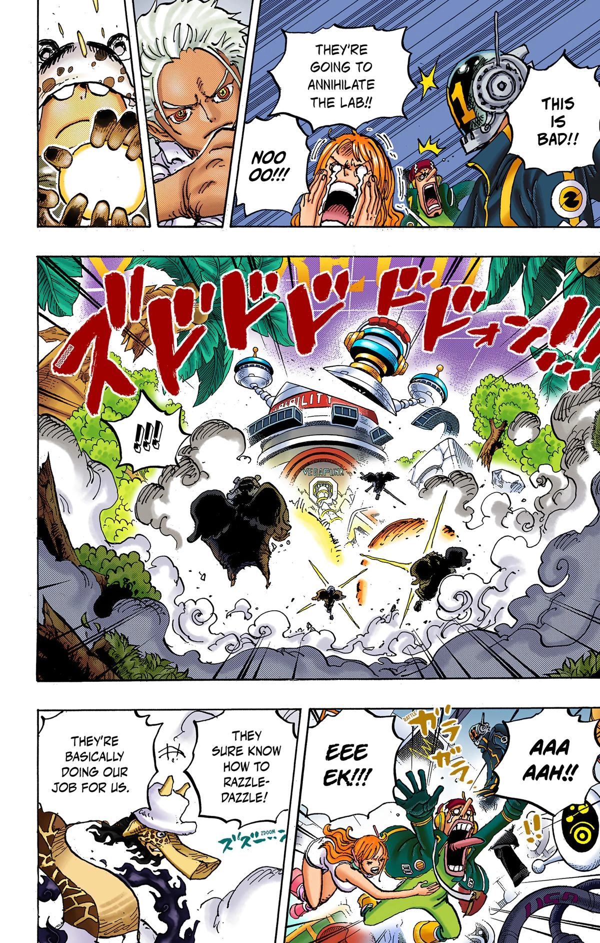 One Piece (Official Colored) Chapter 1072 page 15 - 