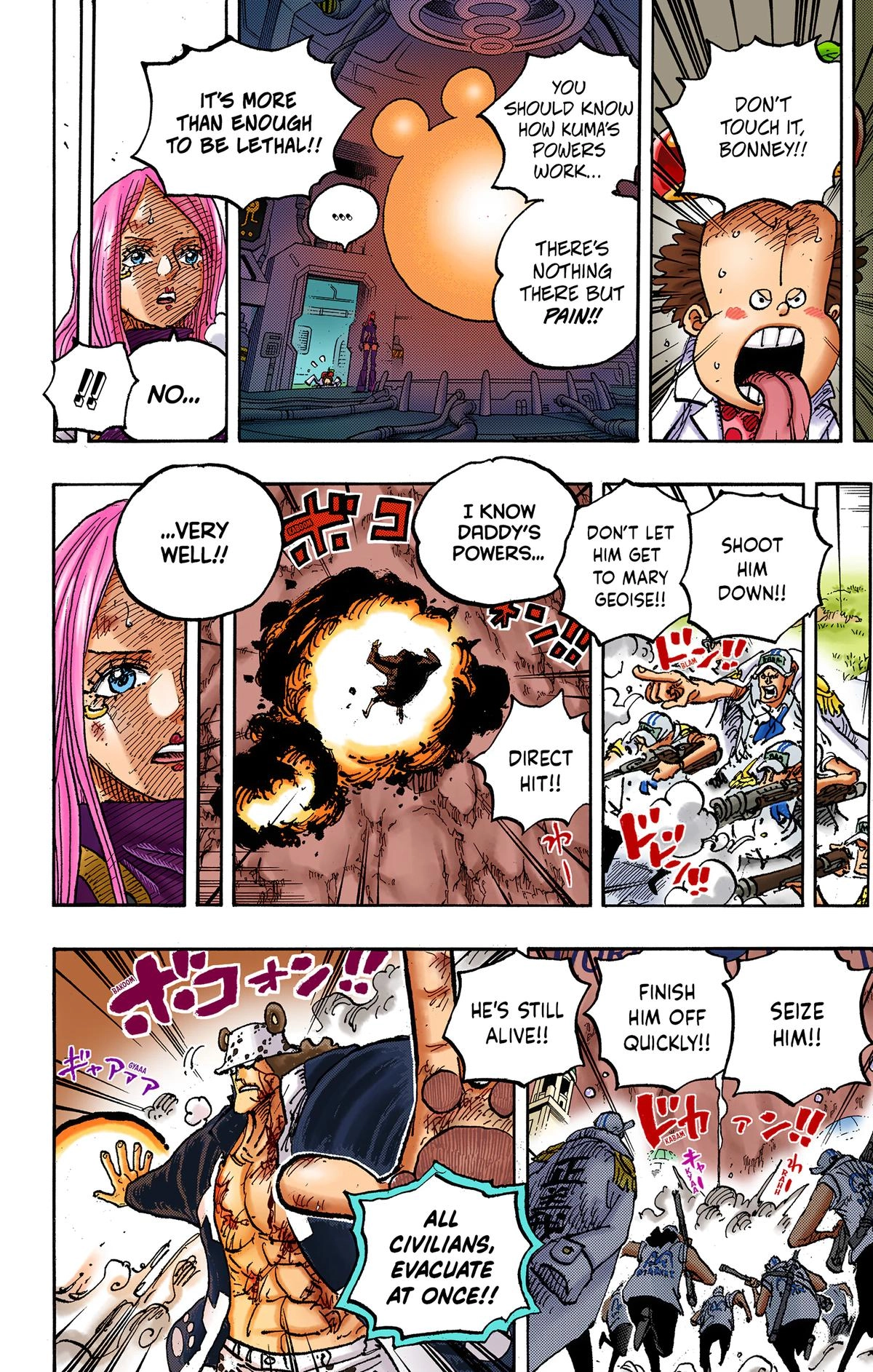 One Piece (Official Colored) Chapter 1072 page 10 - 