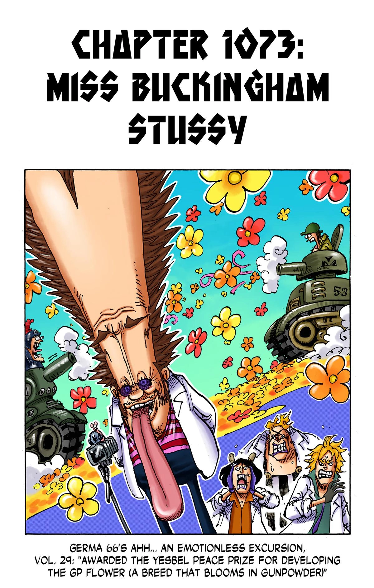 One Piece (Official Colored) Chapter 1073 page 1 - 