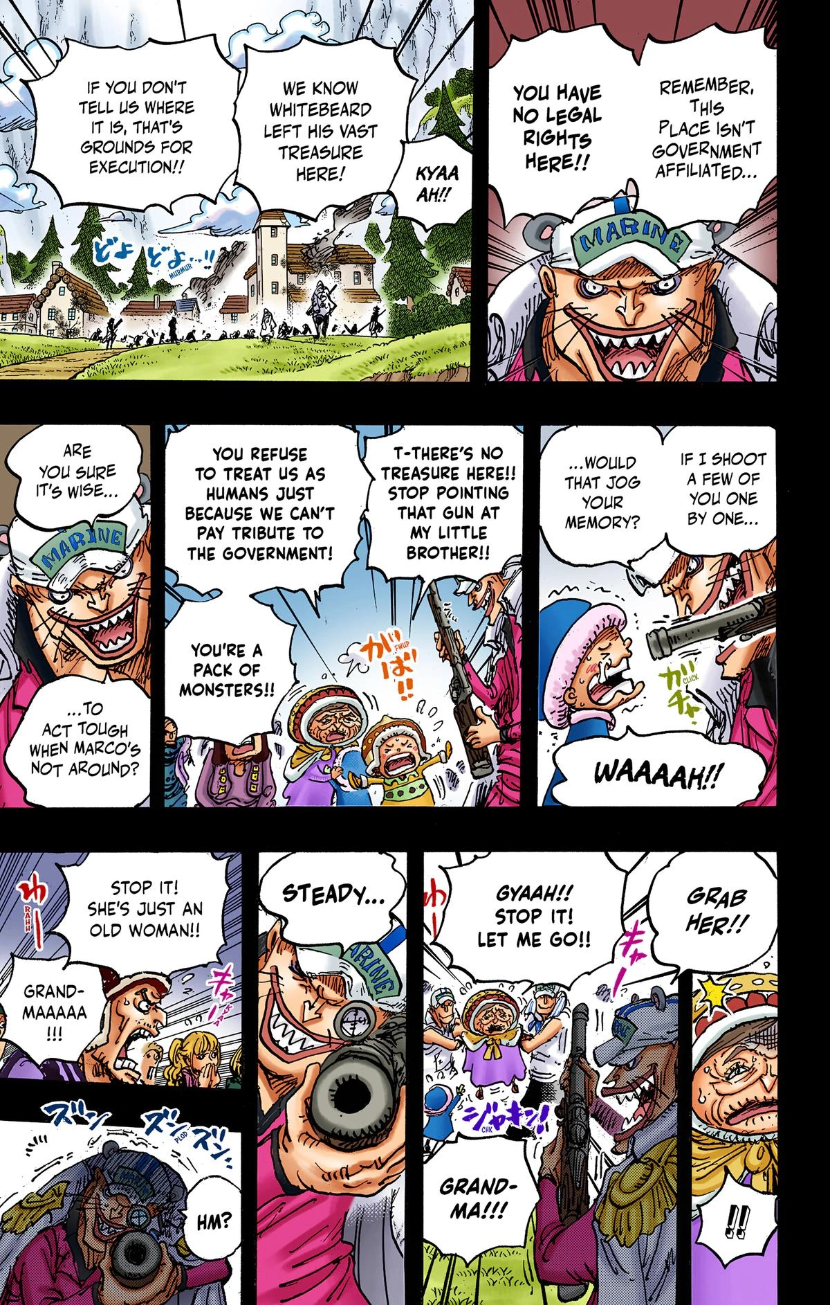 One Piece (Official Colored) Chapter 1073 page 11 - 