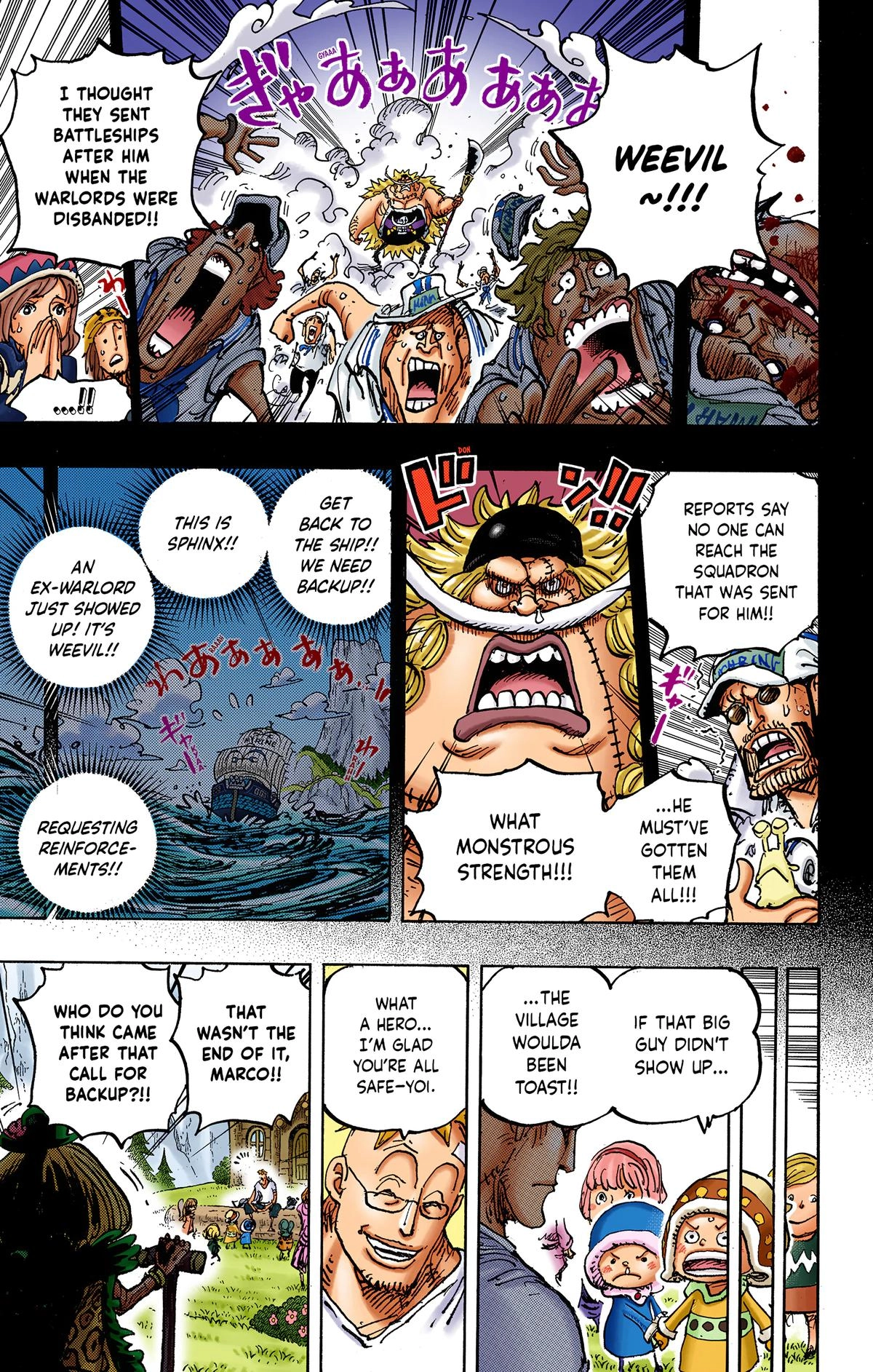 One Piece (Official Colored) Chapter 1073 page 13 - 