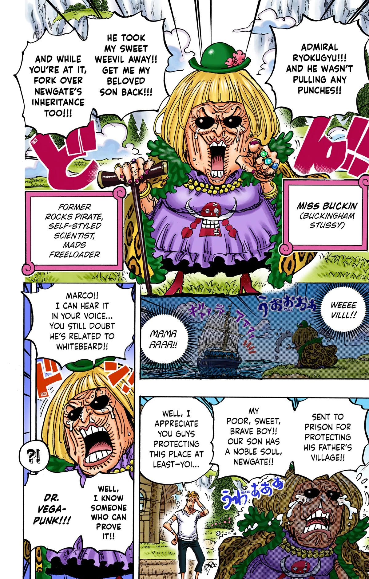 One Piece (Official Colored) Chapter 1073 page 14 - 