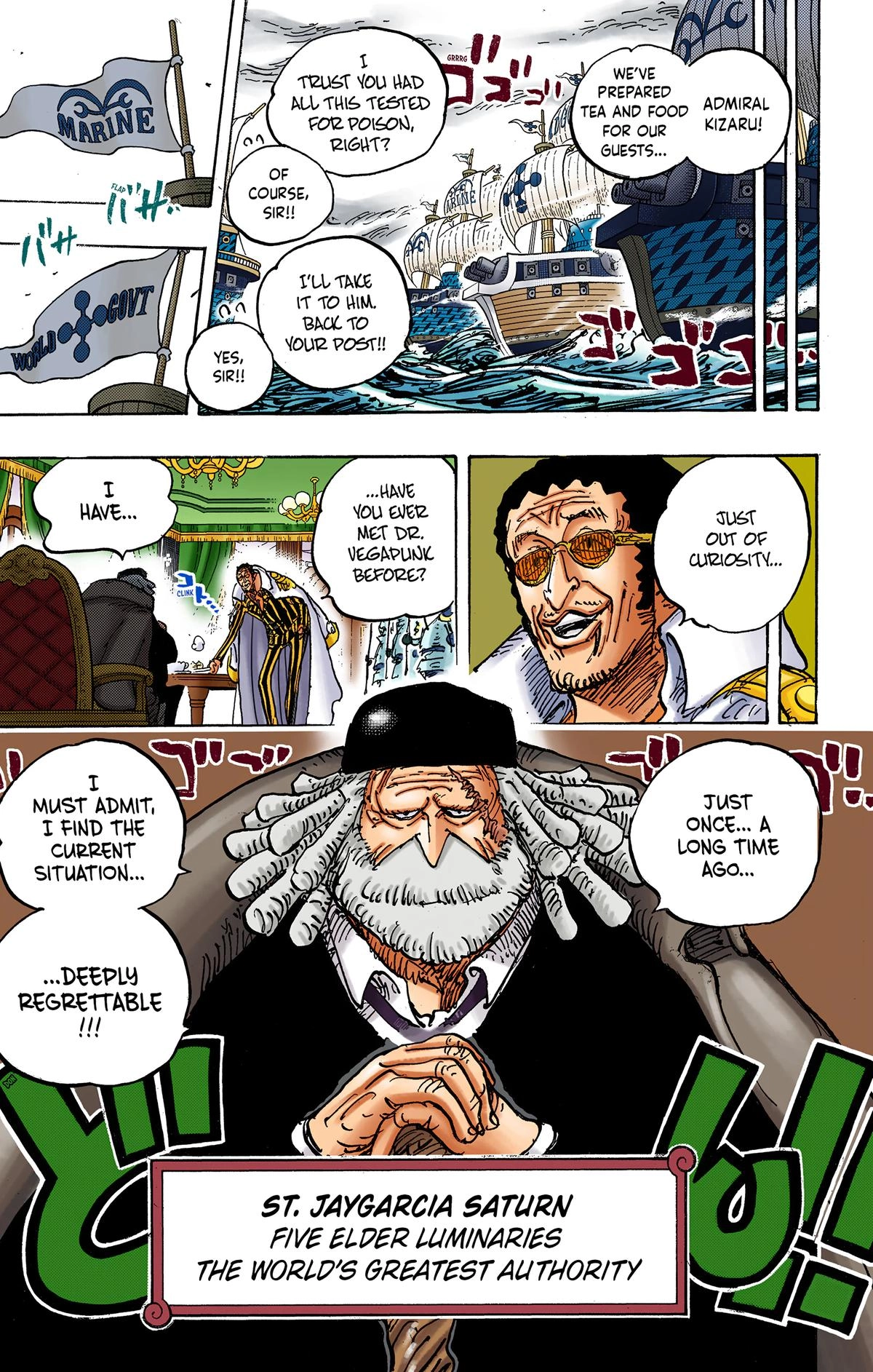 One Piece (Official Colored) Chapter 1073 page 15 - 