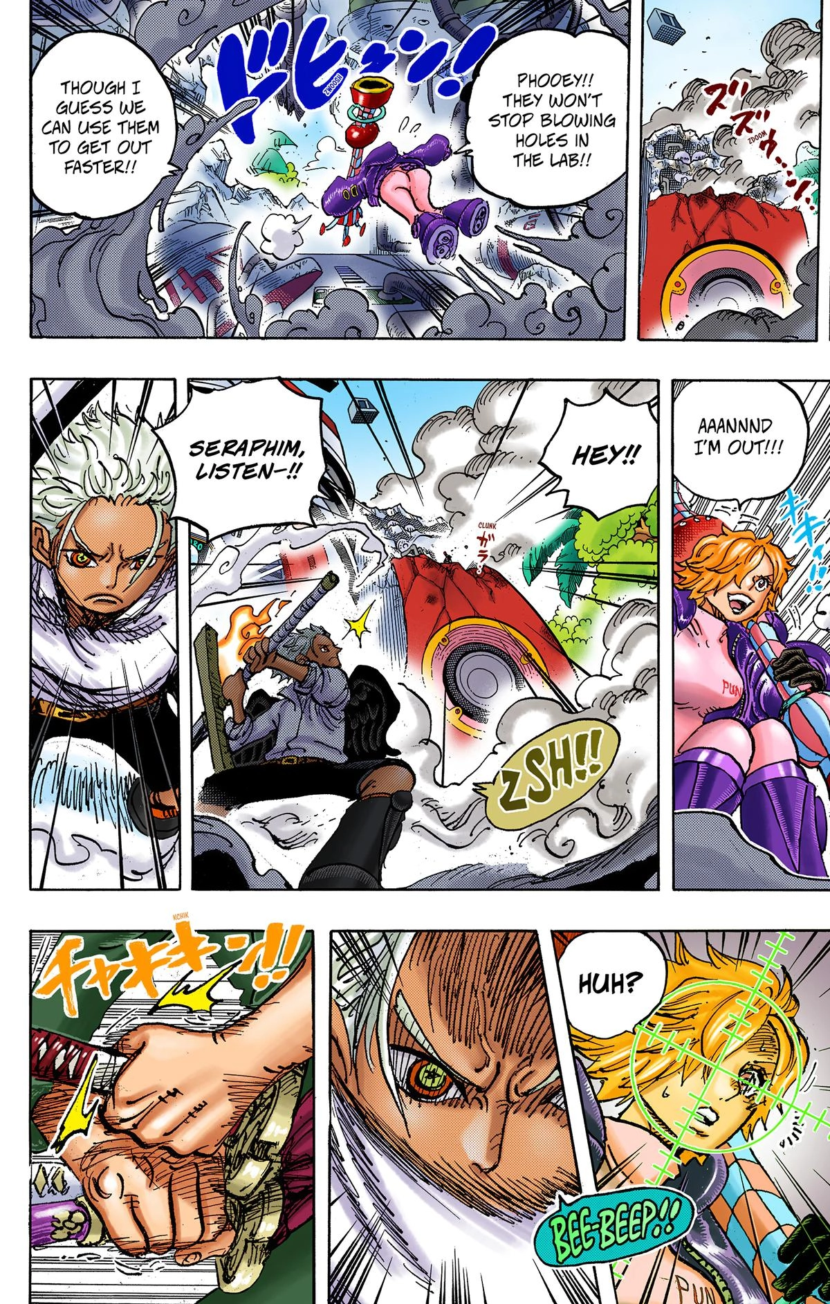 One Piece (Official Colored) Chapter 1073 page 6 - 