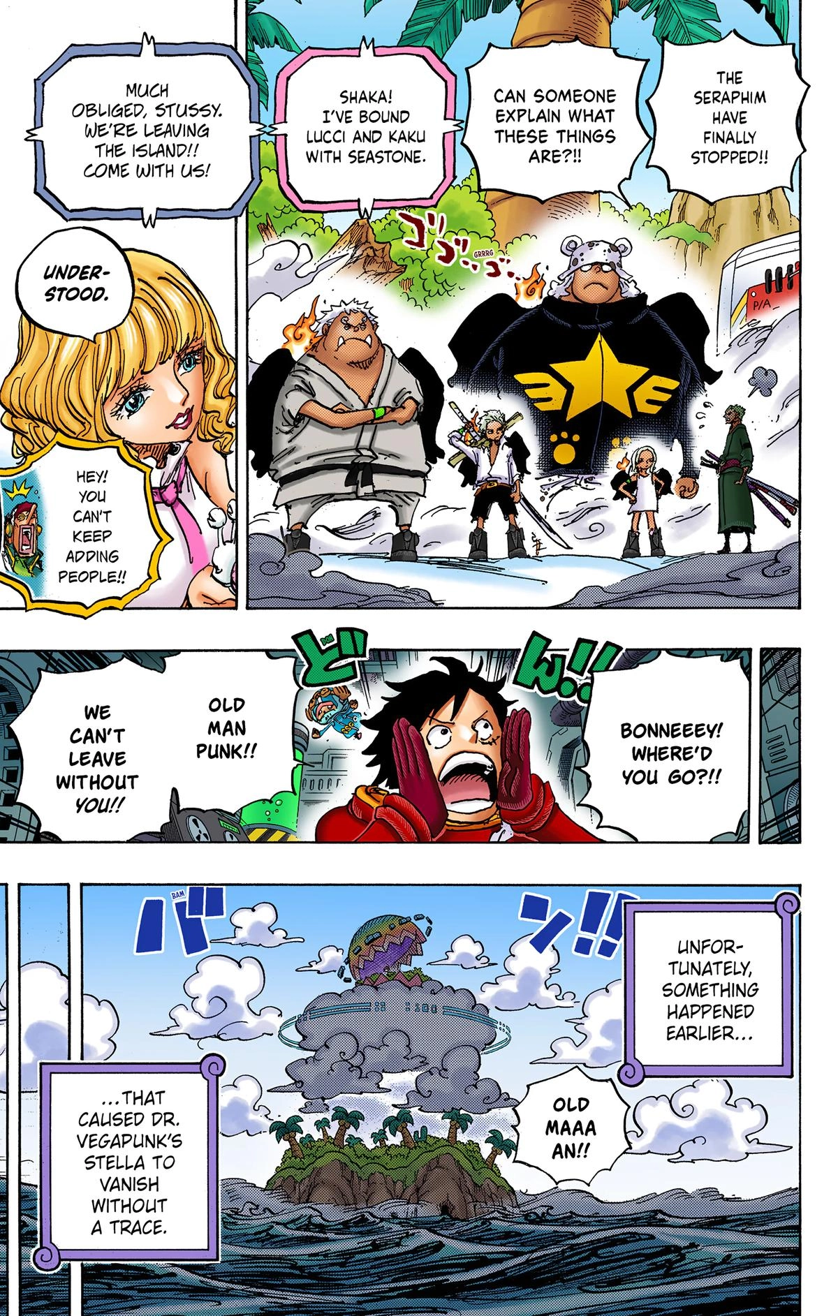 One Piece (Official Colored) Chapter 1073 page 9 - 
