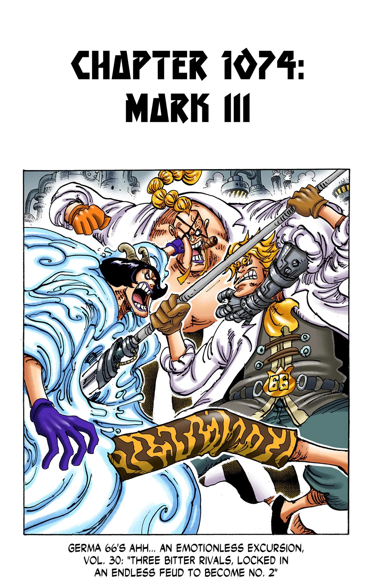 One Piece (Official Colored) Chapter 1074 page 1 - 
