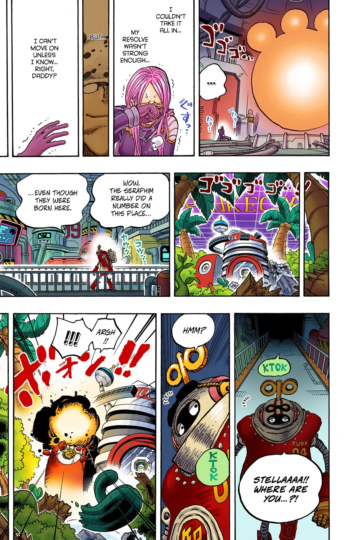 One Piece (Official Colored) Chapter 1074 page 14 - 