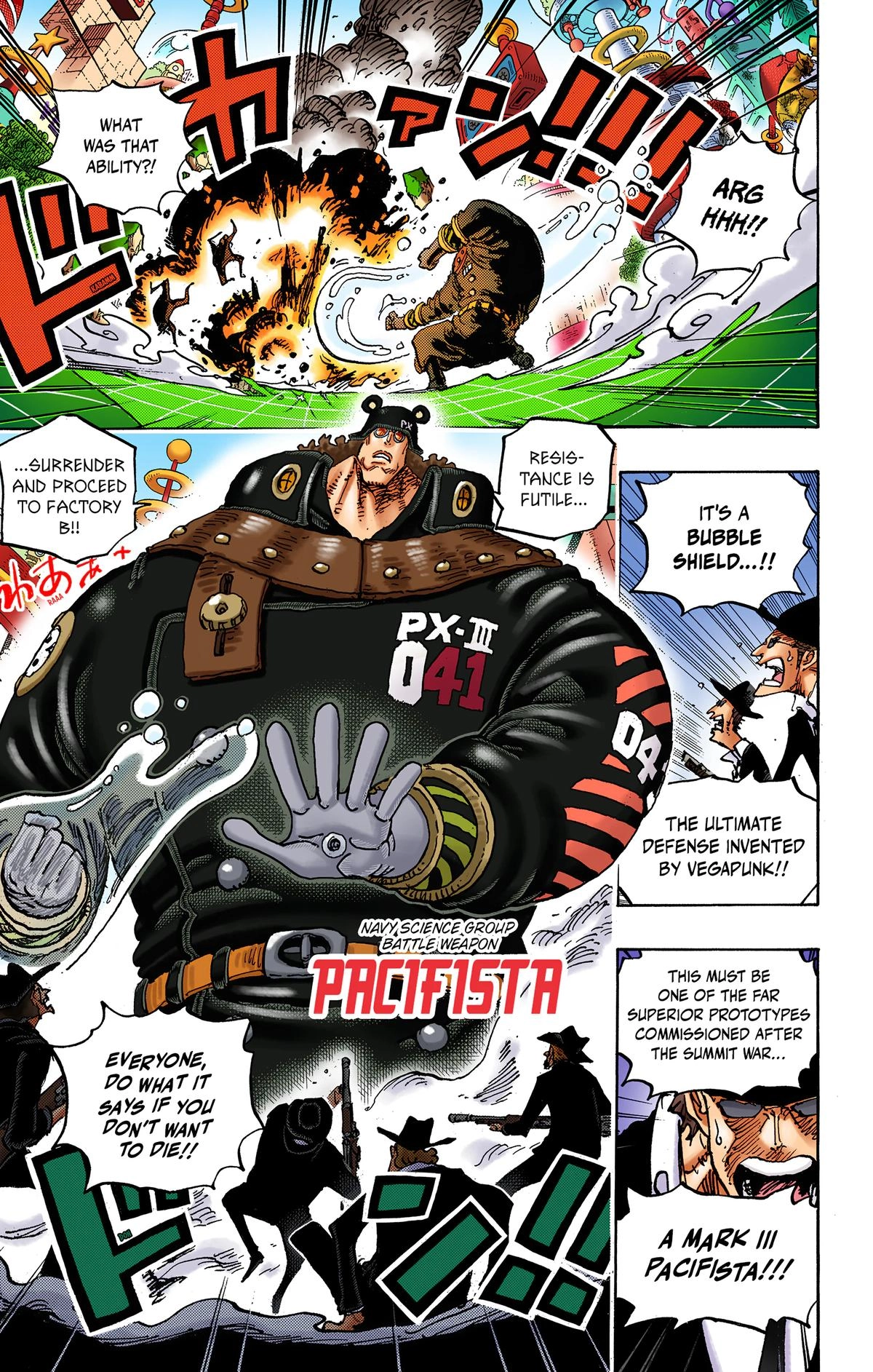 One Piece (Official Colored) Chapter 1074 page 3 - 