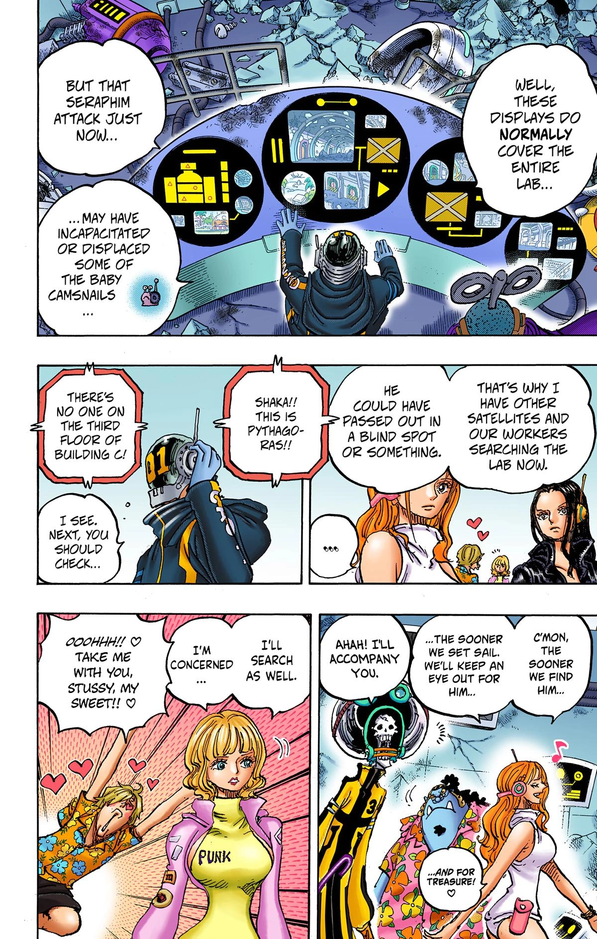 One Piece (Official Colored) Chapter 1074 page 9 - 