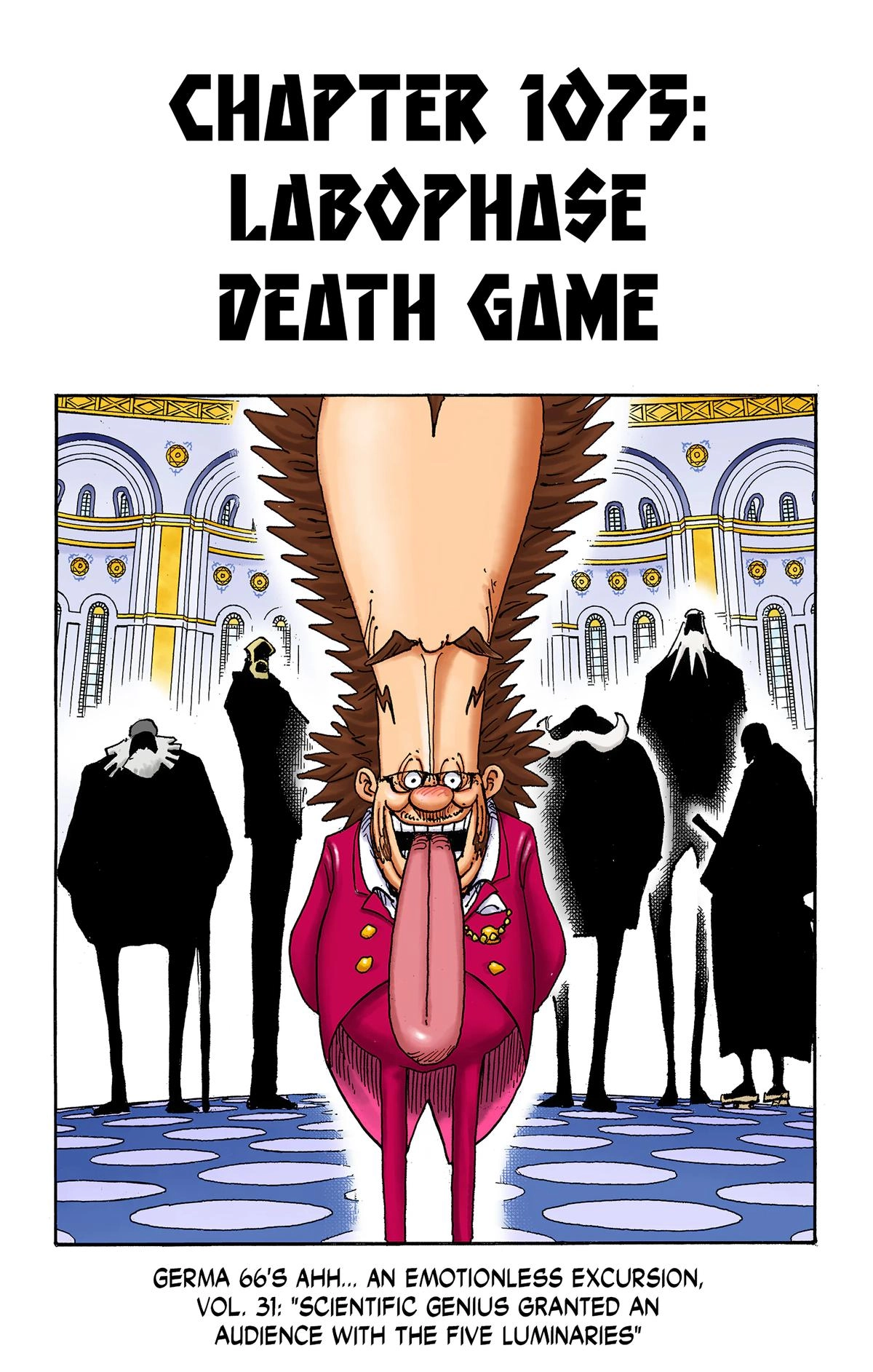 One Piece (Official Colored) Chapter 1075 page 1 - 
