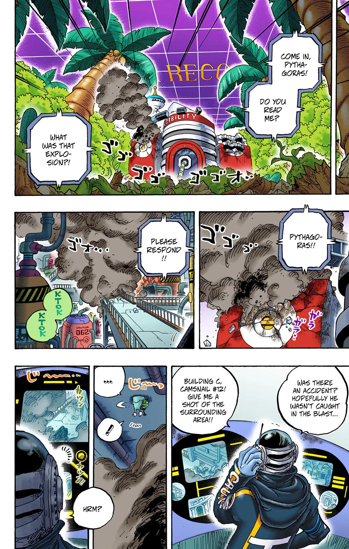 One Piece (Official Colored) Chapter 1075 page 2 - 