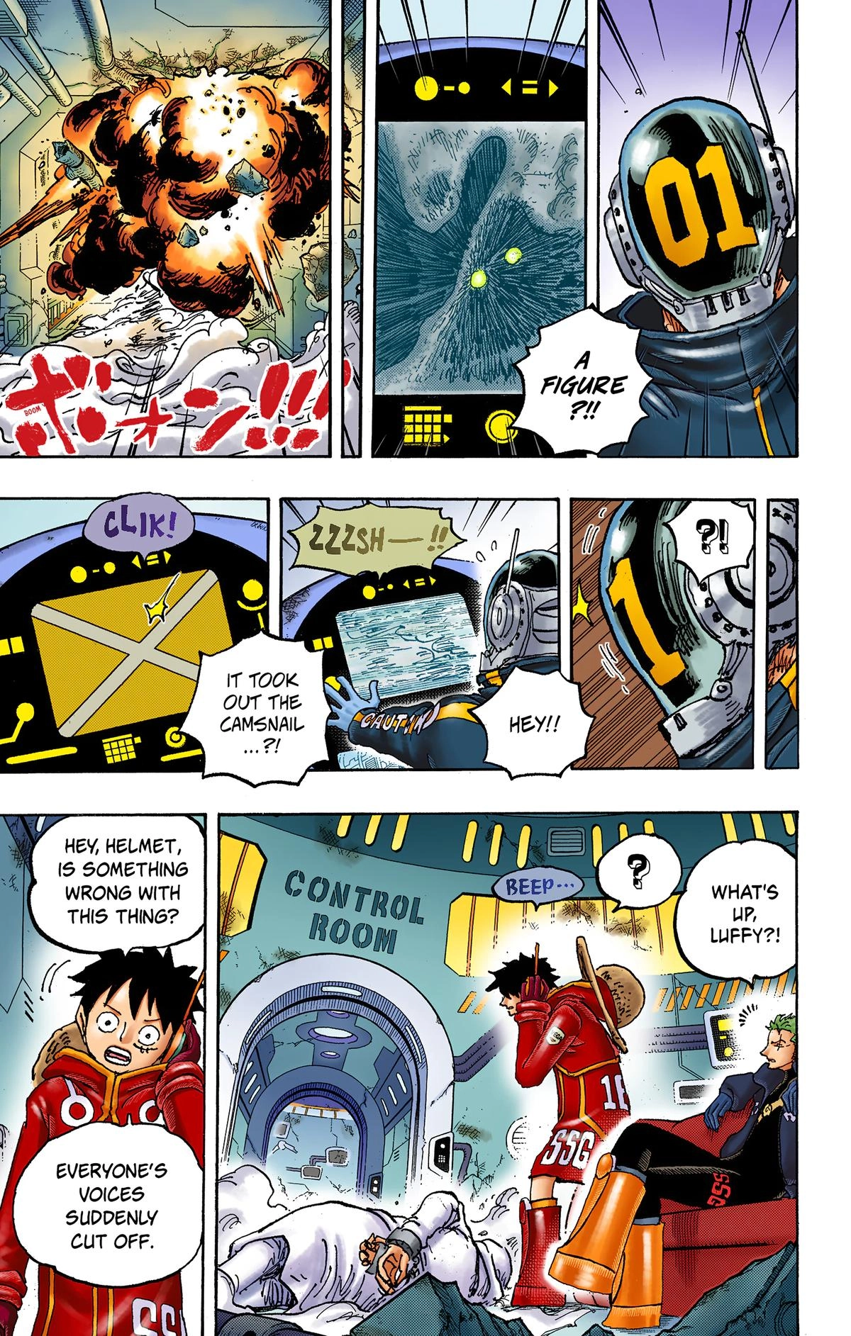 One Piece (Official Colored) Chapter 1075 page 3 - 