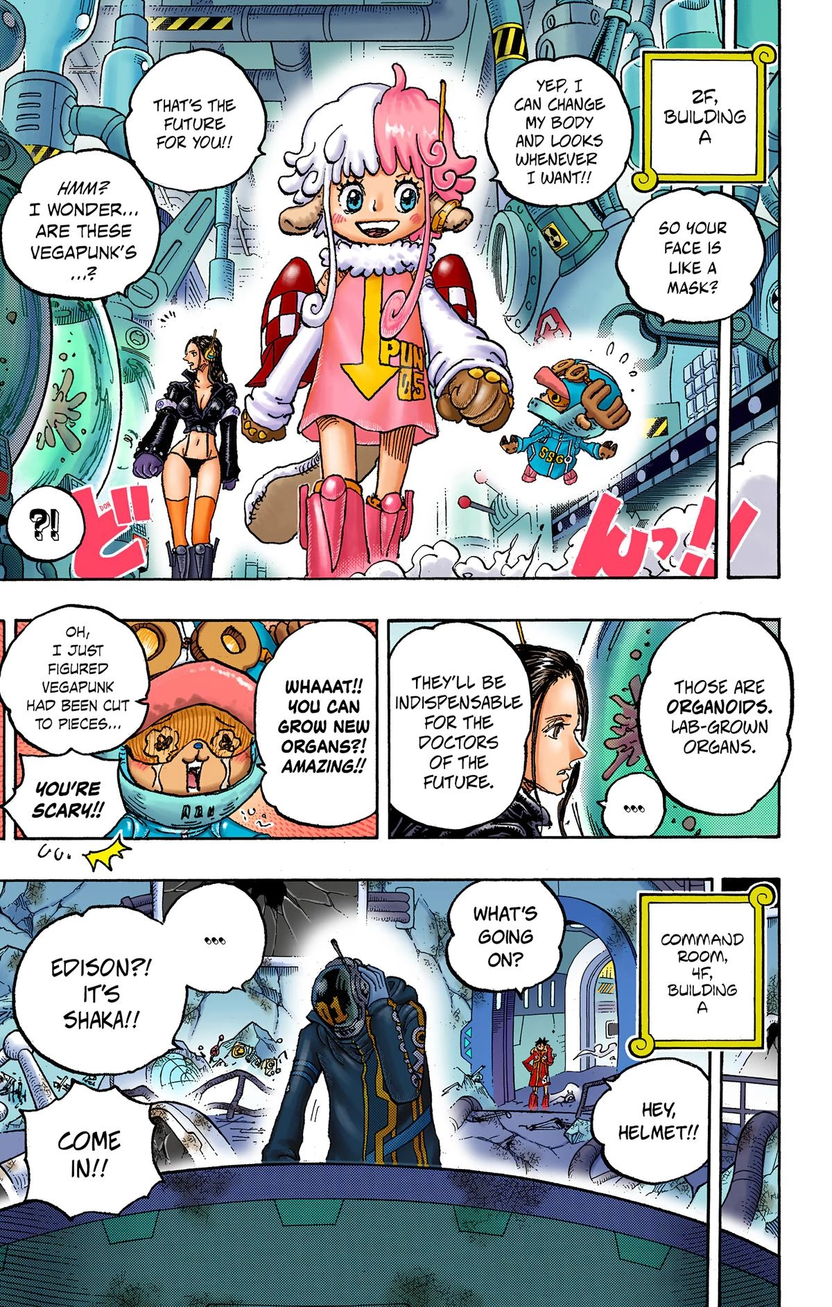 One Piece (Official Colored) Chapter 1075 page 5 - 