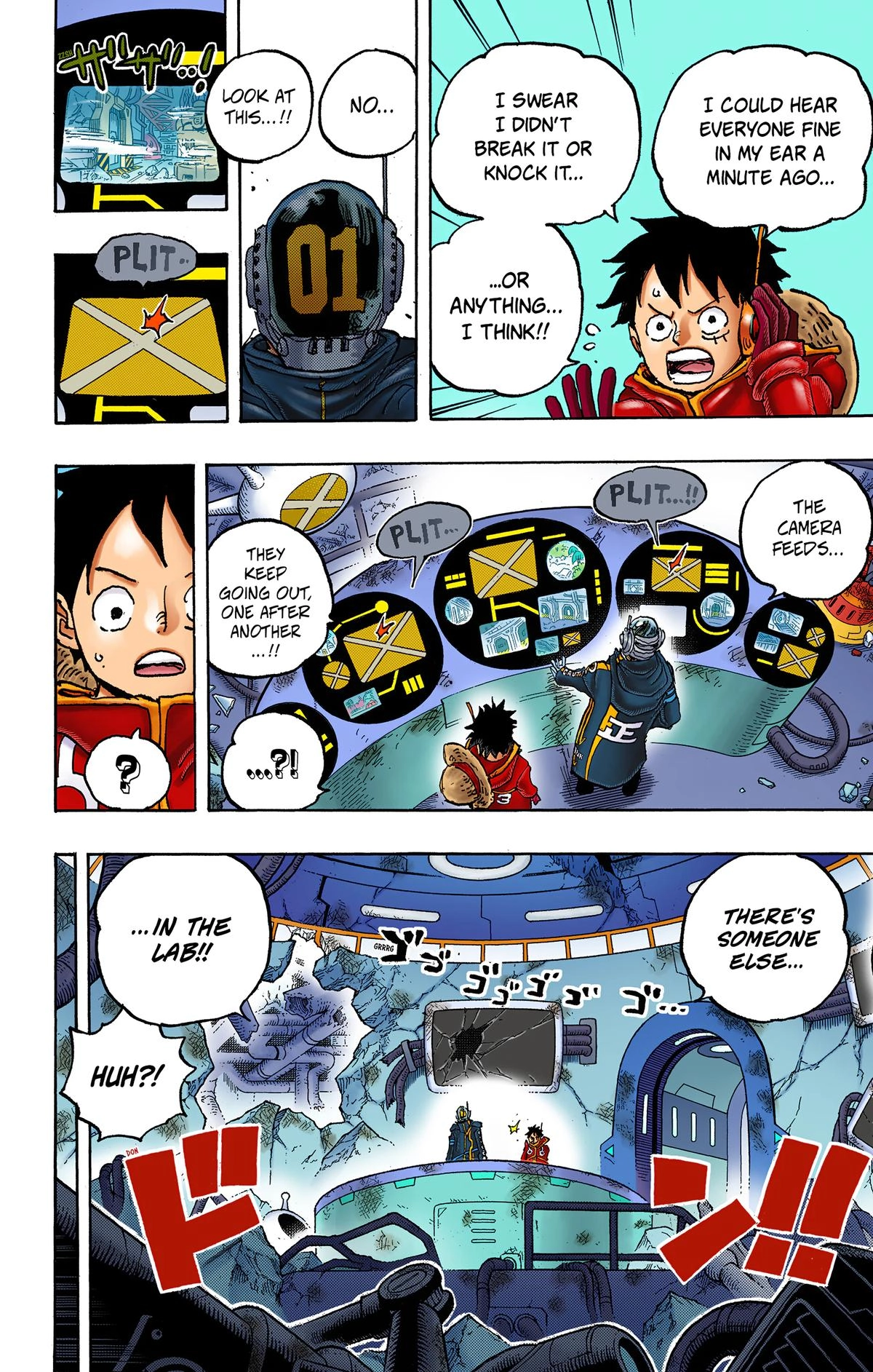 One Piece (Official Colored) Chapter 1075 page 6 - 