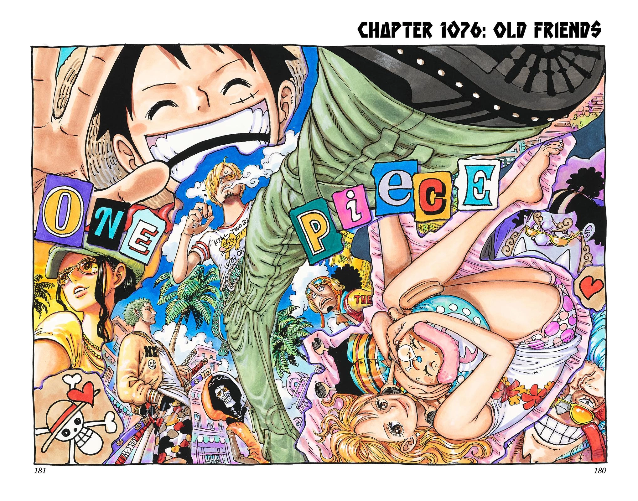 One Piece (Official Colored) Chapter 1076 page 1 - 