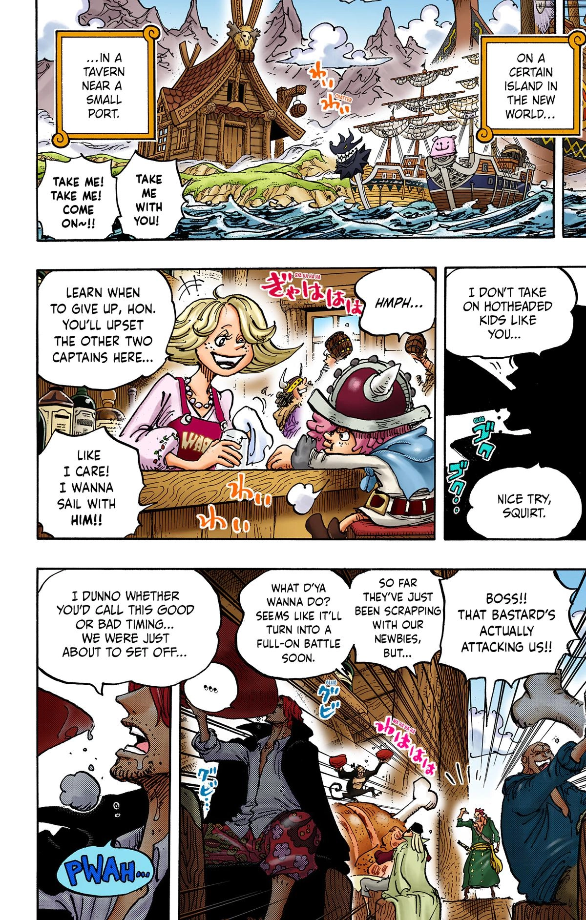 One Piece (Official Colored) Chapter 1076 page 11 - 