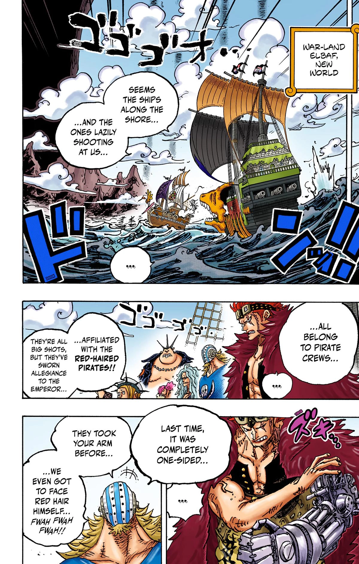 One Piece (Official Colored) Chapter 1076 page 14 - 