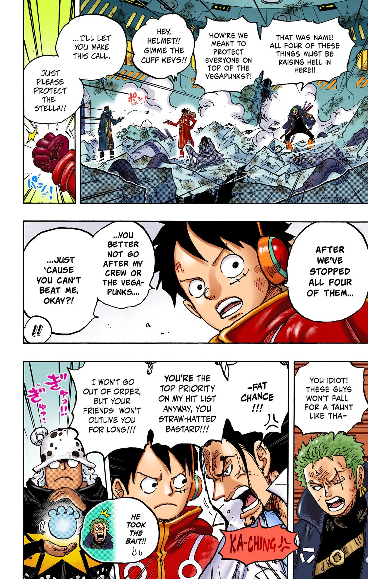 One Piece (Official Colored) Chapter 1076 page 6 - 