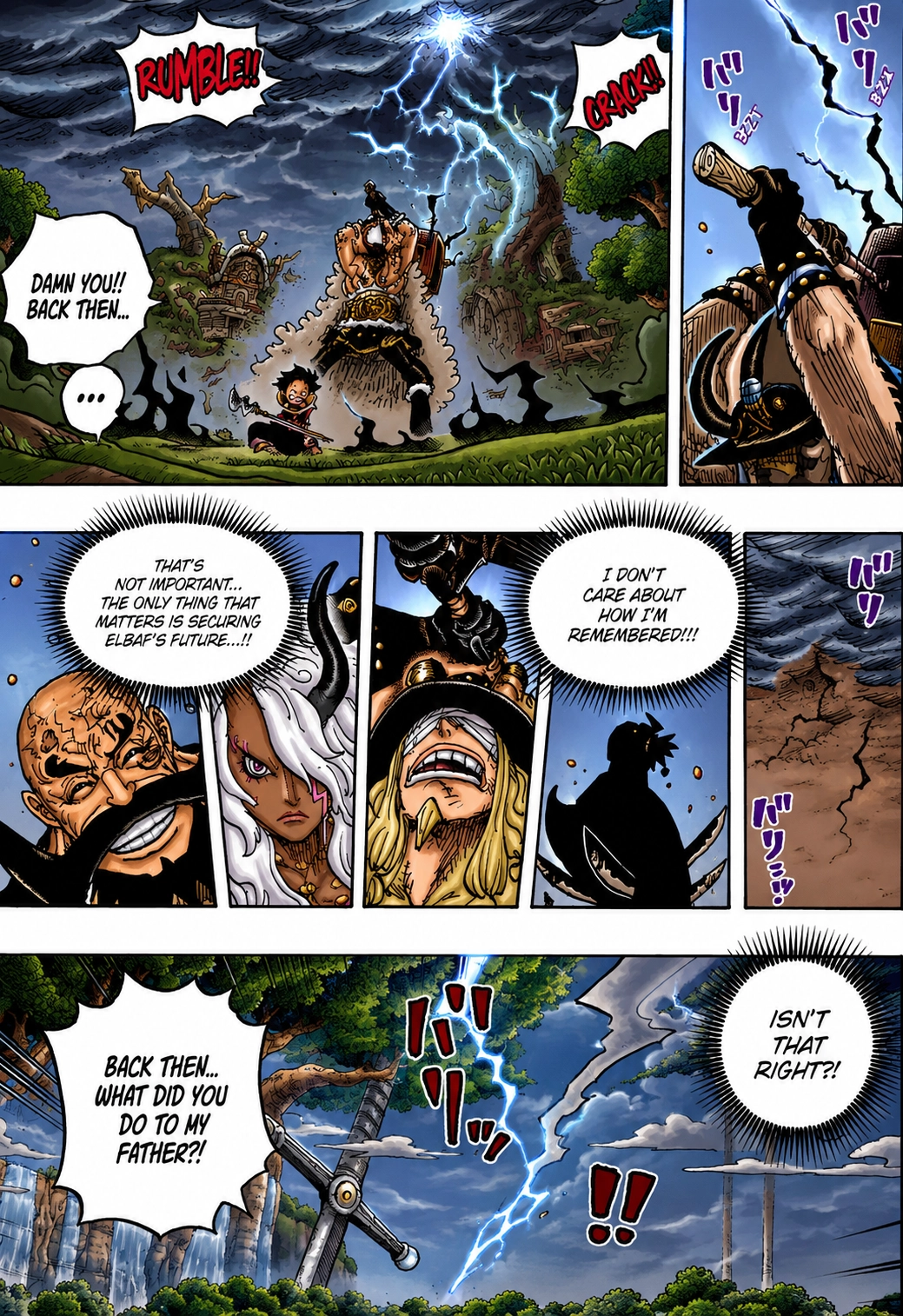One Piece (Official Colored) Chapter 1181 page 3 - 