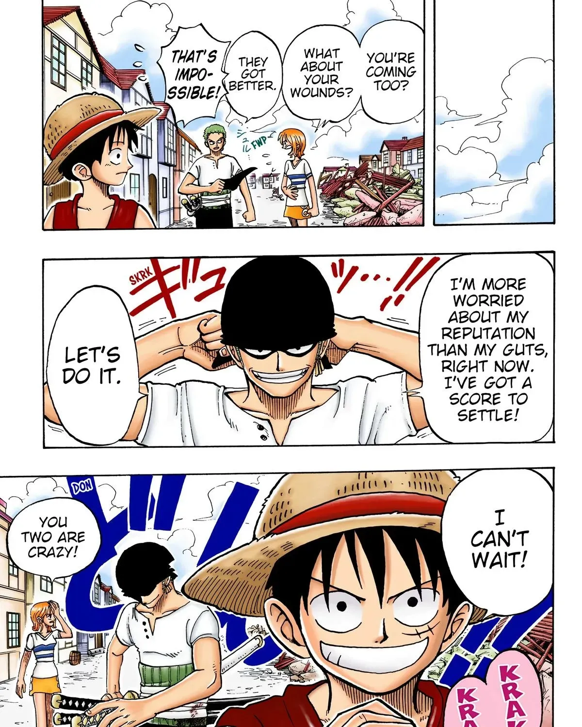 One Piece (Official Colored) Chapter 14 page 34 - 