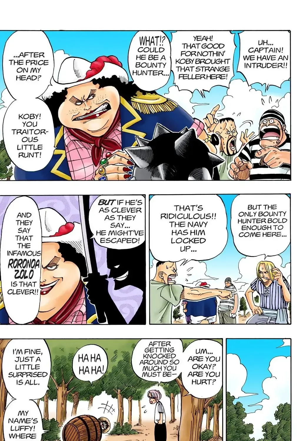 One Piece (Official Colored) Chapter 2 page 17 - 