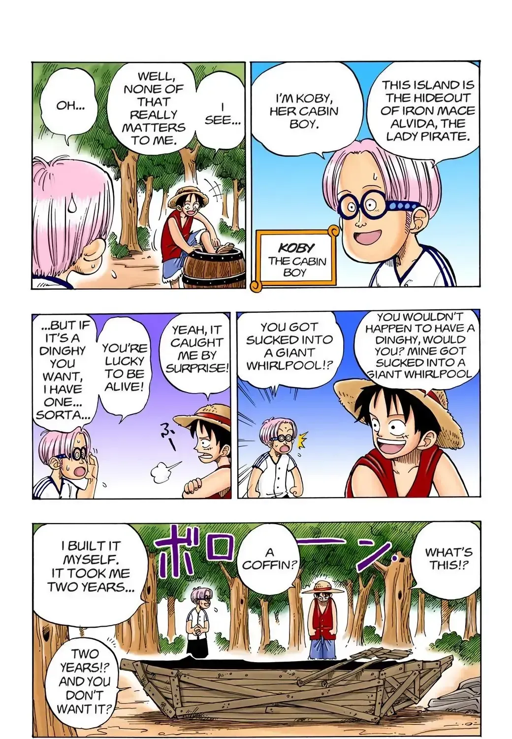 One Piece (Official Colored) Chapter 2 page 19 - 
