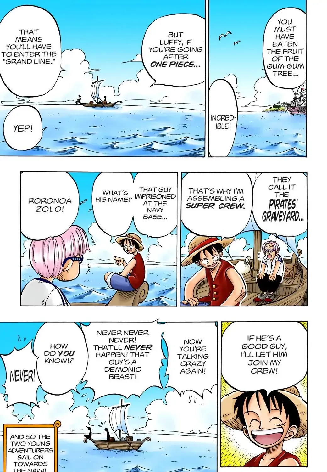 One Piece (Official Colored) Chapter 2 page 41 - 