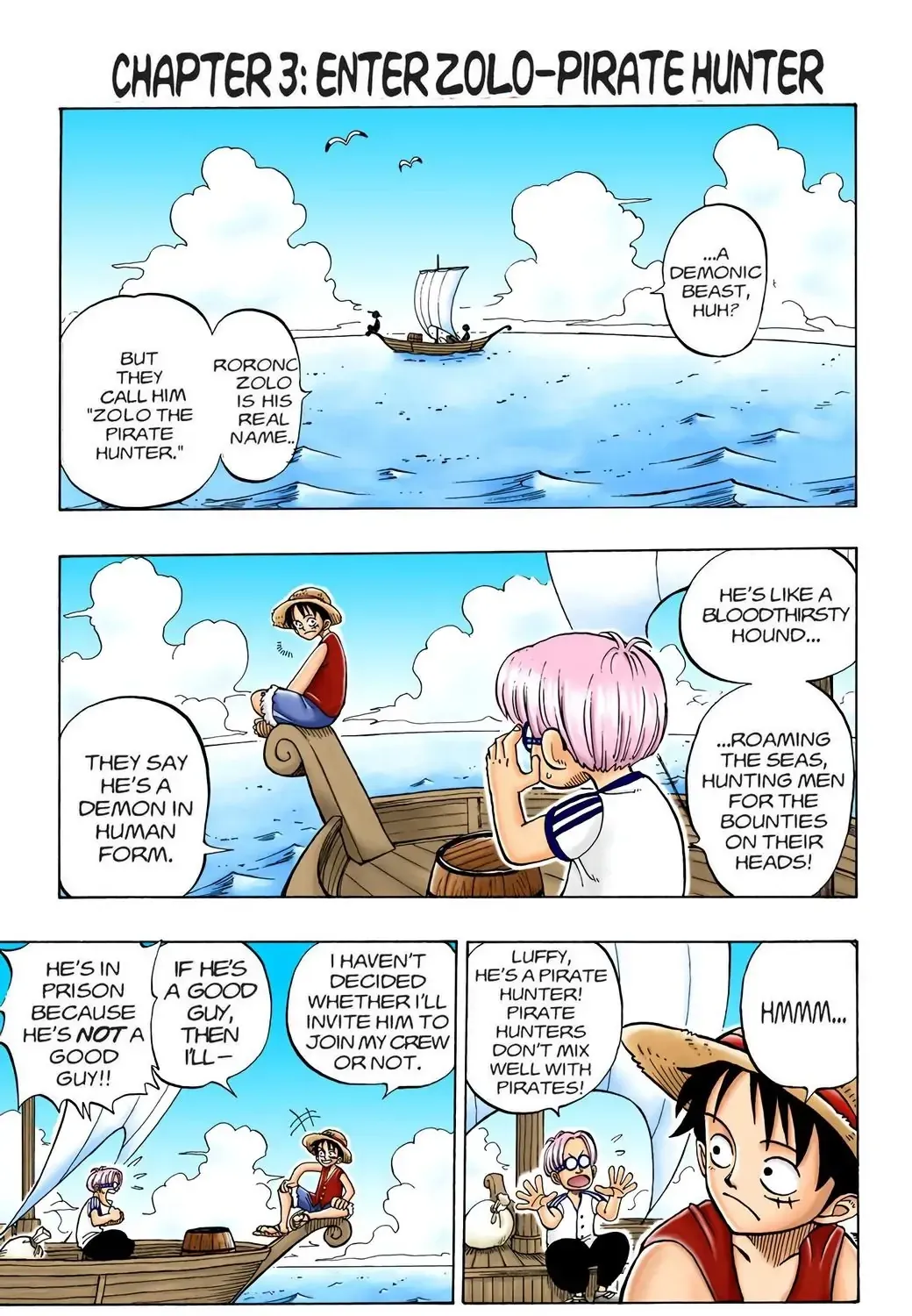 One Piece (Official Colored) Chapter 3 page 1 - 